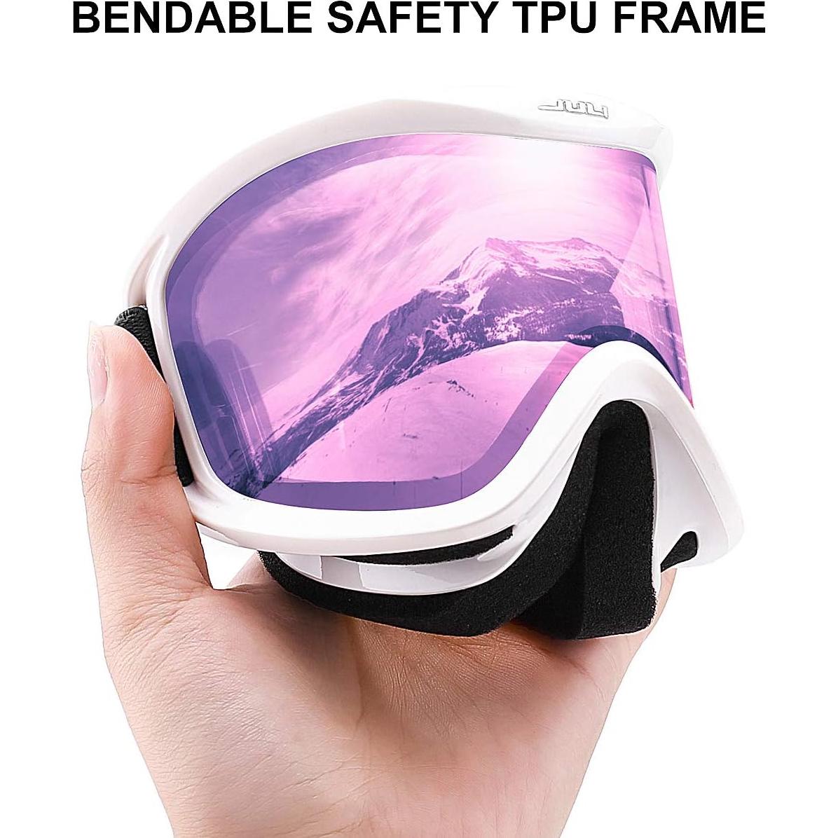 Gafas de Esquí JULI Unisex con Lente Plateada VLT 12%