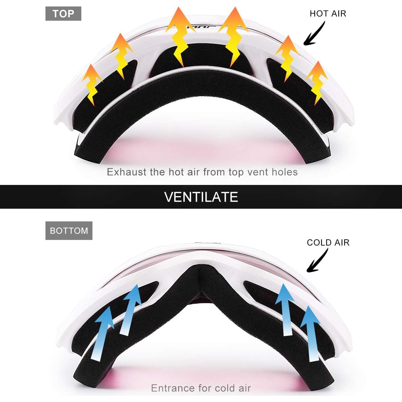 Gafas de Esquí JULI Unisex con Lente Plateada VLT 12%