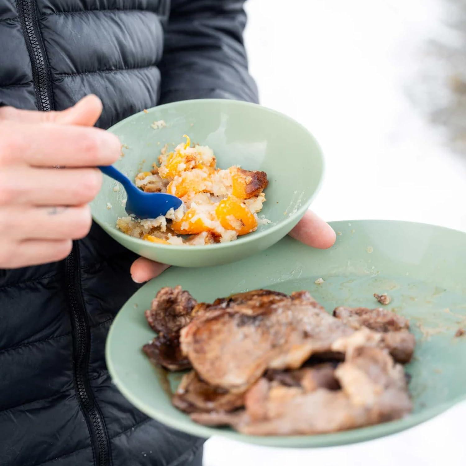 GSI Outdoors Juego de Mesa Cascadian 6 Piezas Camping