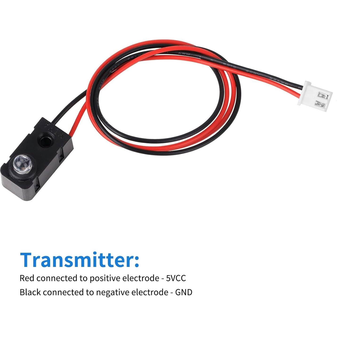 Sensor de Haz Infrarrojo 2PCS Ransanx 5MM 1M DC5V