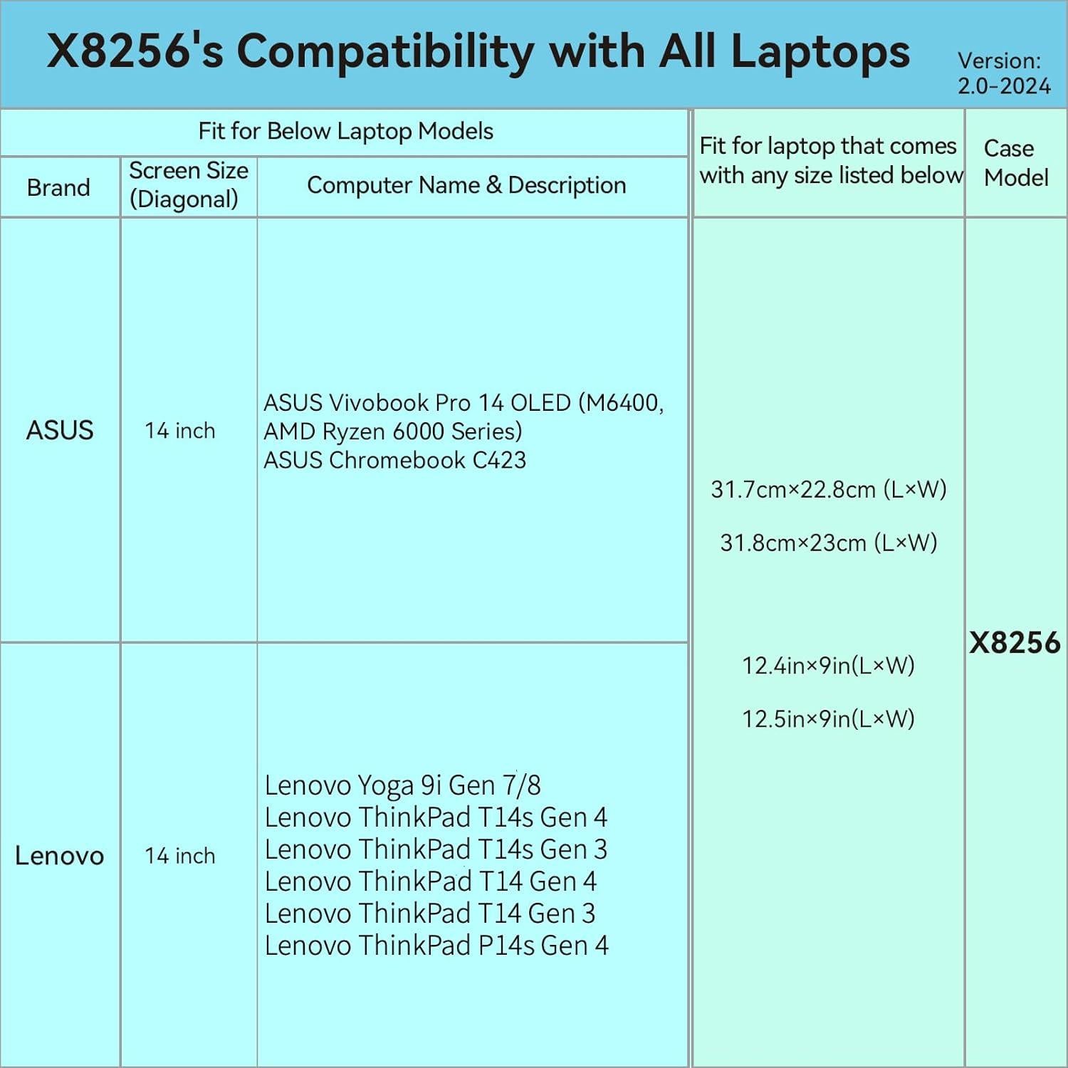 Funda Dura EVA Smatree para Laptop ASUS 14" Pro y Chromebook