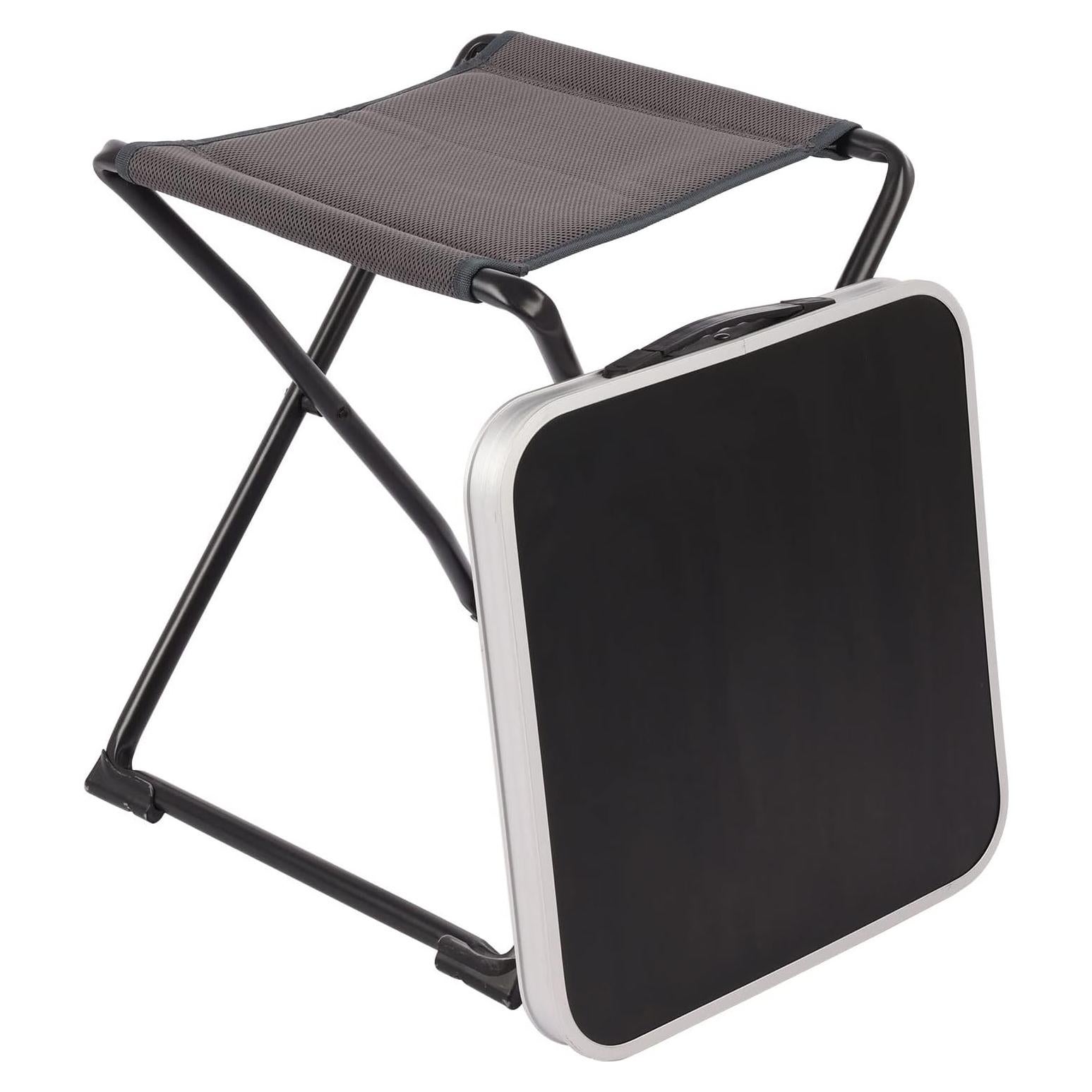 Mesa y Taburete de Camping SUNNYFEEL 3 en 1 Plegable 136 KG