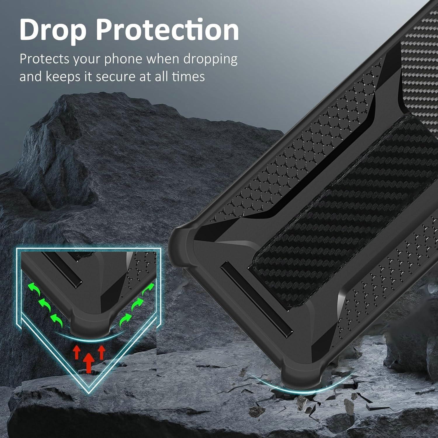 Funda Híbrida para Alcatel 1SE con Protector de Pantalla