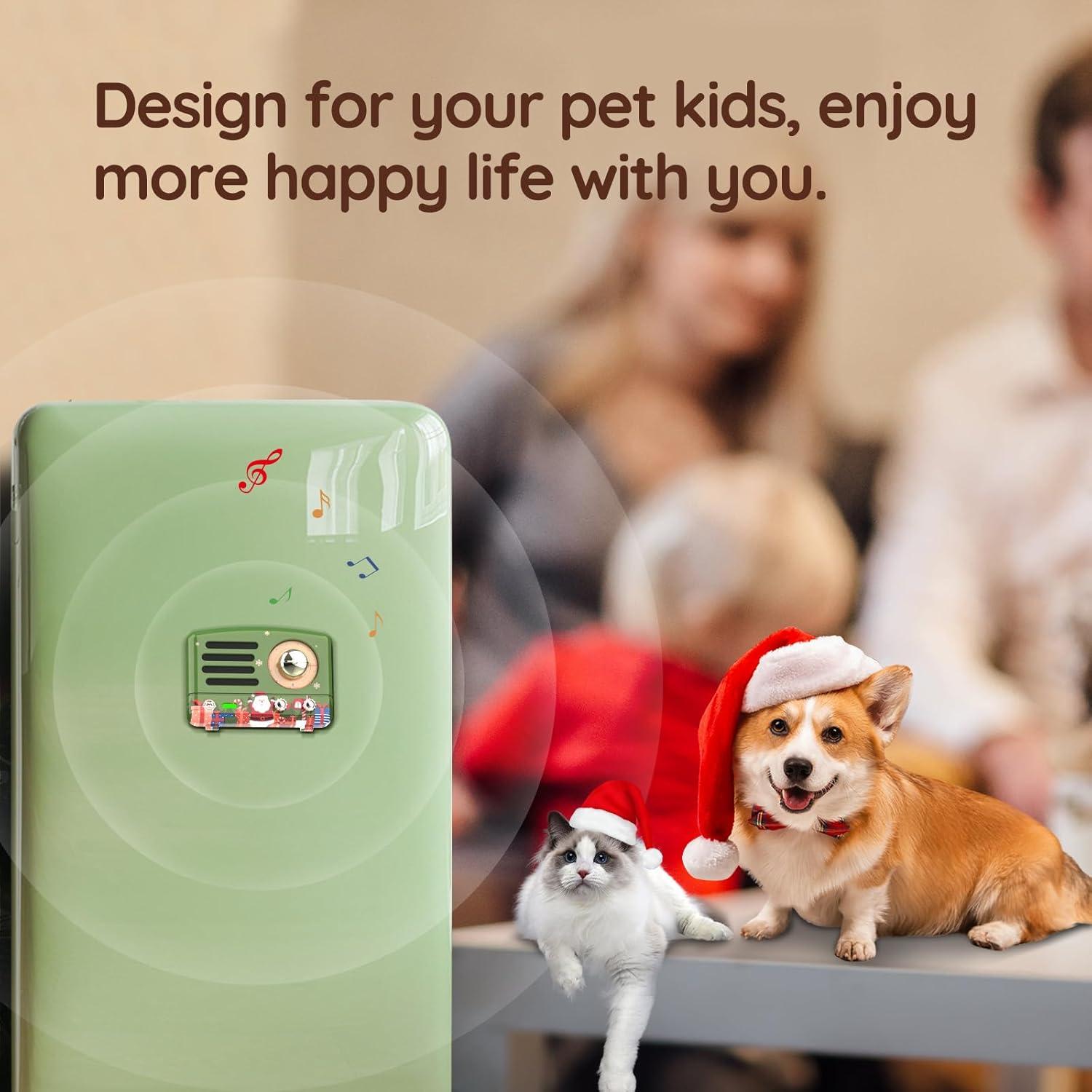 Altavoz Bluetooth Muzen MW-Q1I Retro Verde Navidad Mini