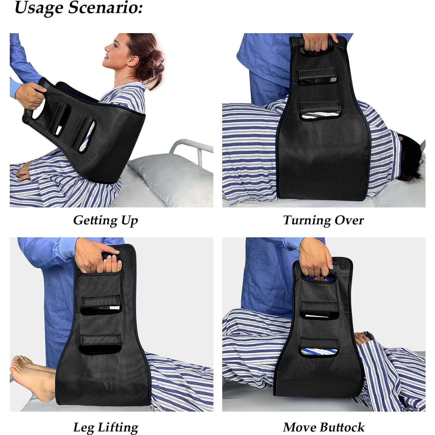 Cinturón de Transferencia Leetye Mei Acolchado 118 kg Negro