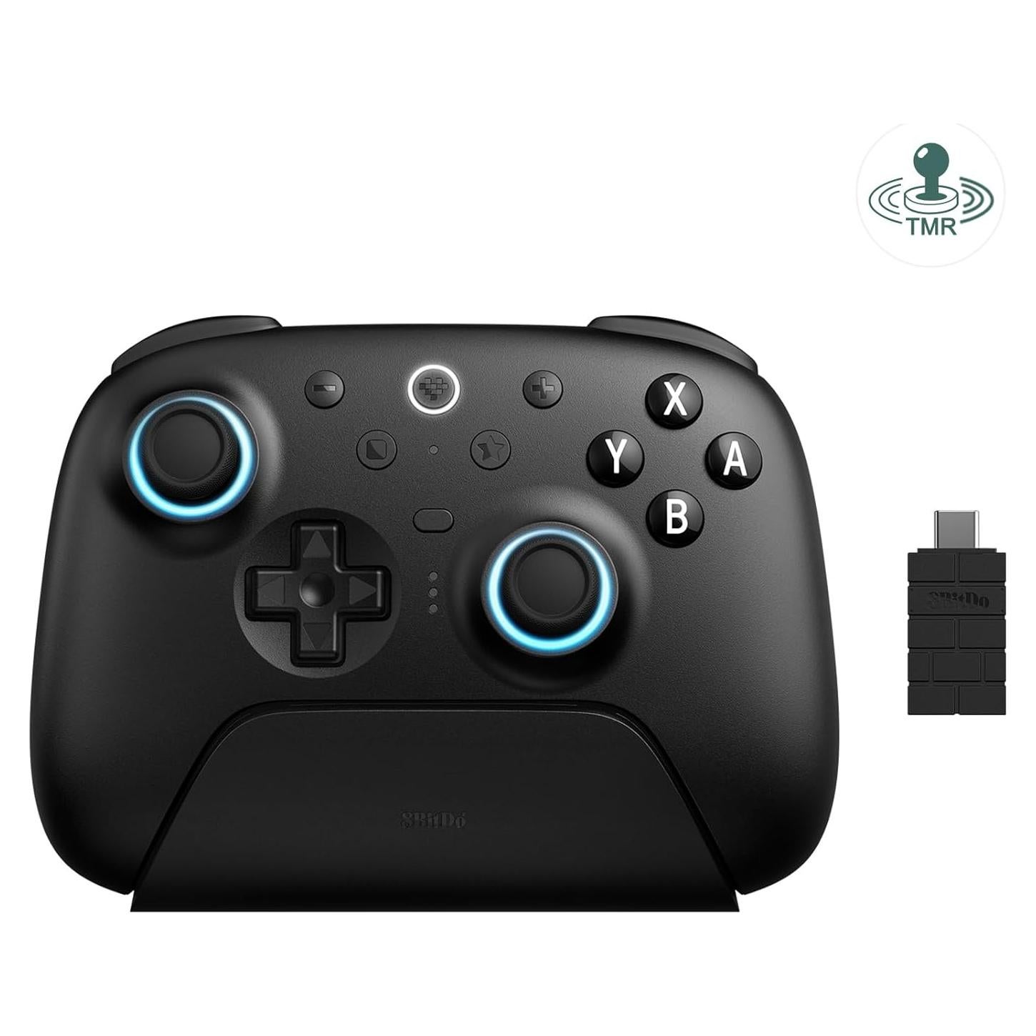 Controlador Bluetooth 8Bitdo Ultimate 2 para Switch y PC - Negro