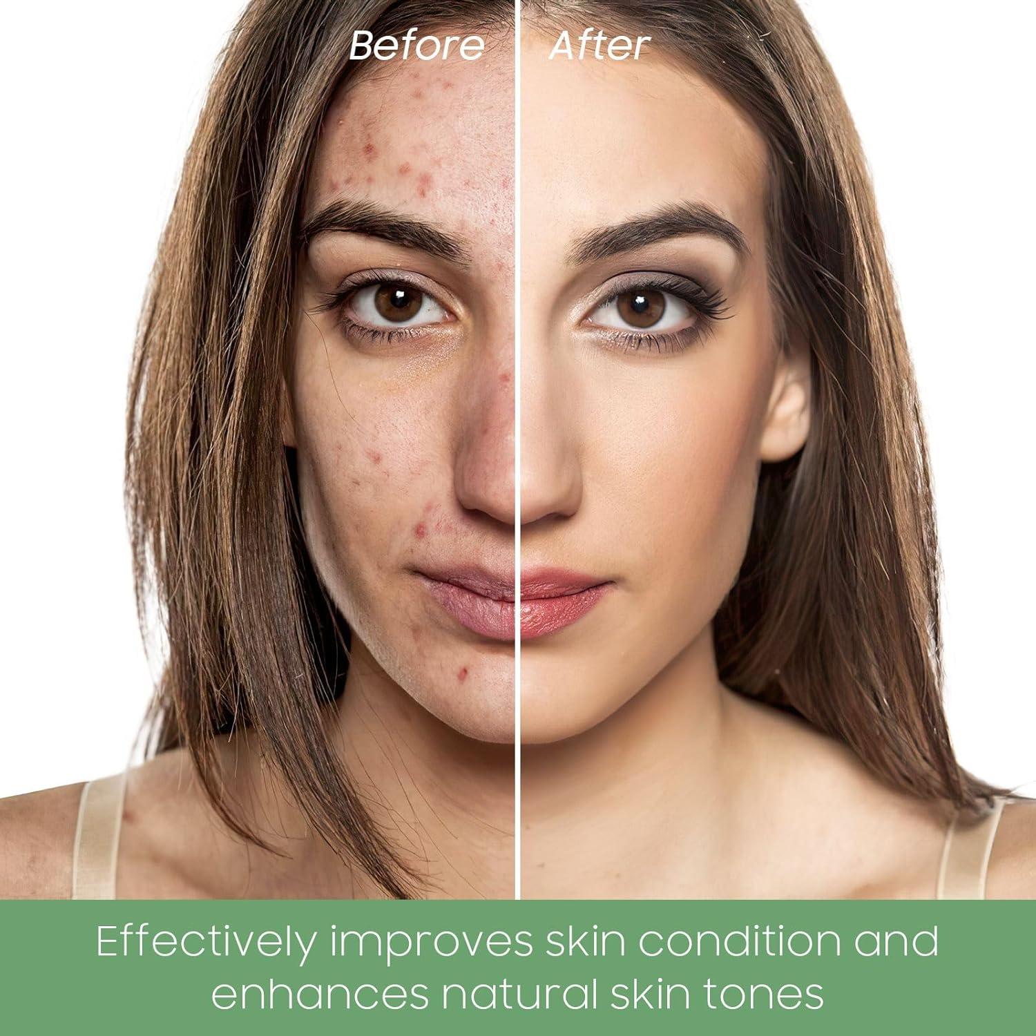 Mascarilla Facial Purificante Té Verde PAINISTIC 2 PCS