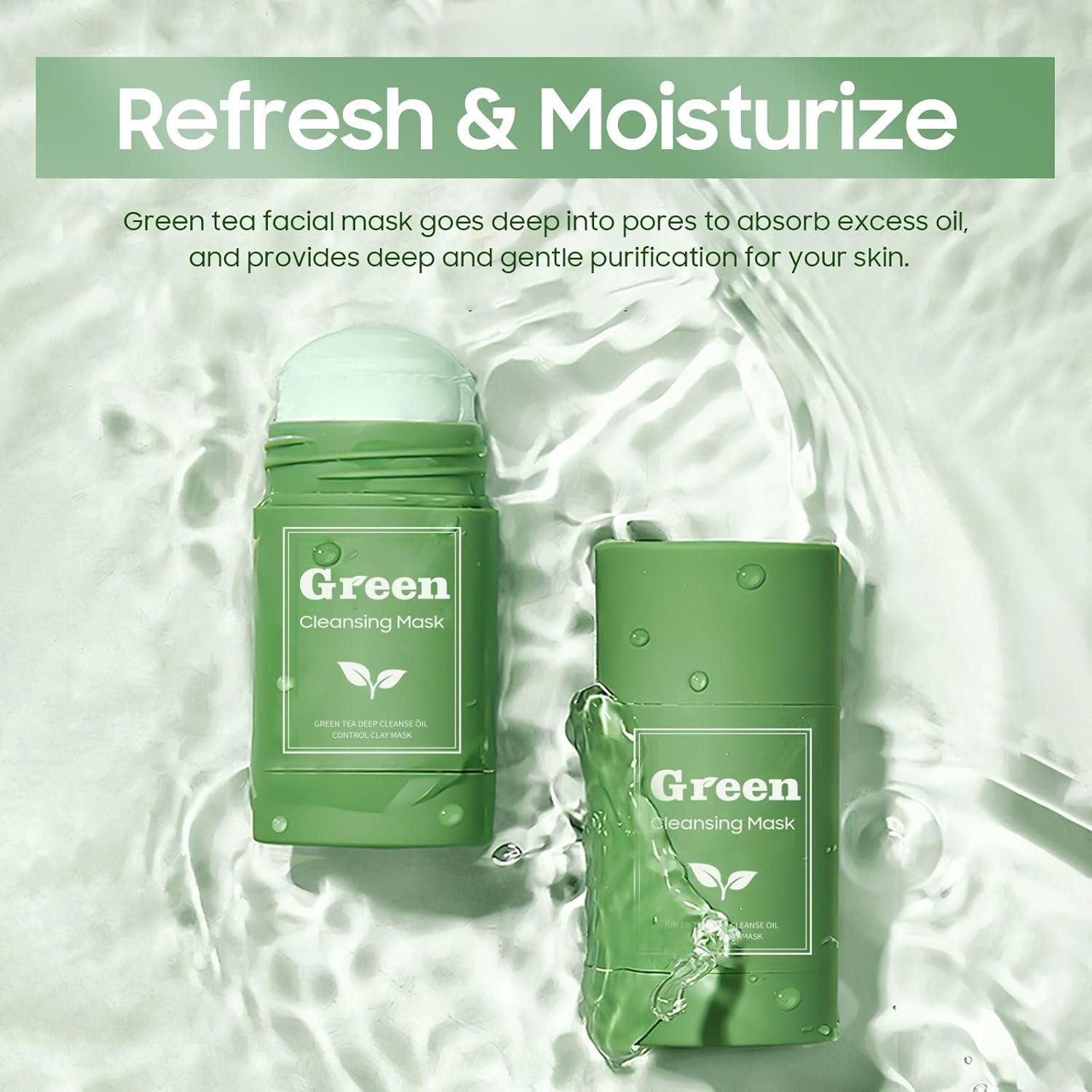 Mascarilla Facial Purificante Té Verde PAINISTIC 2 PCS