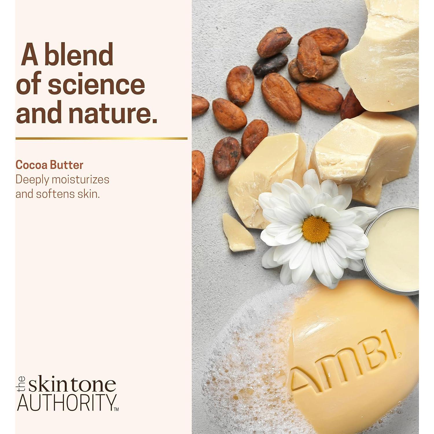 Ambi Cocoa Butter Cleansing Bar, 3.5 Ounce