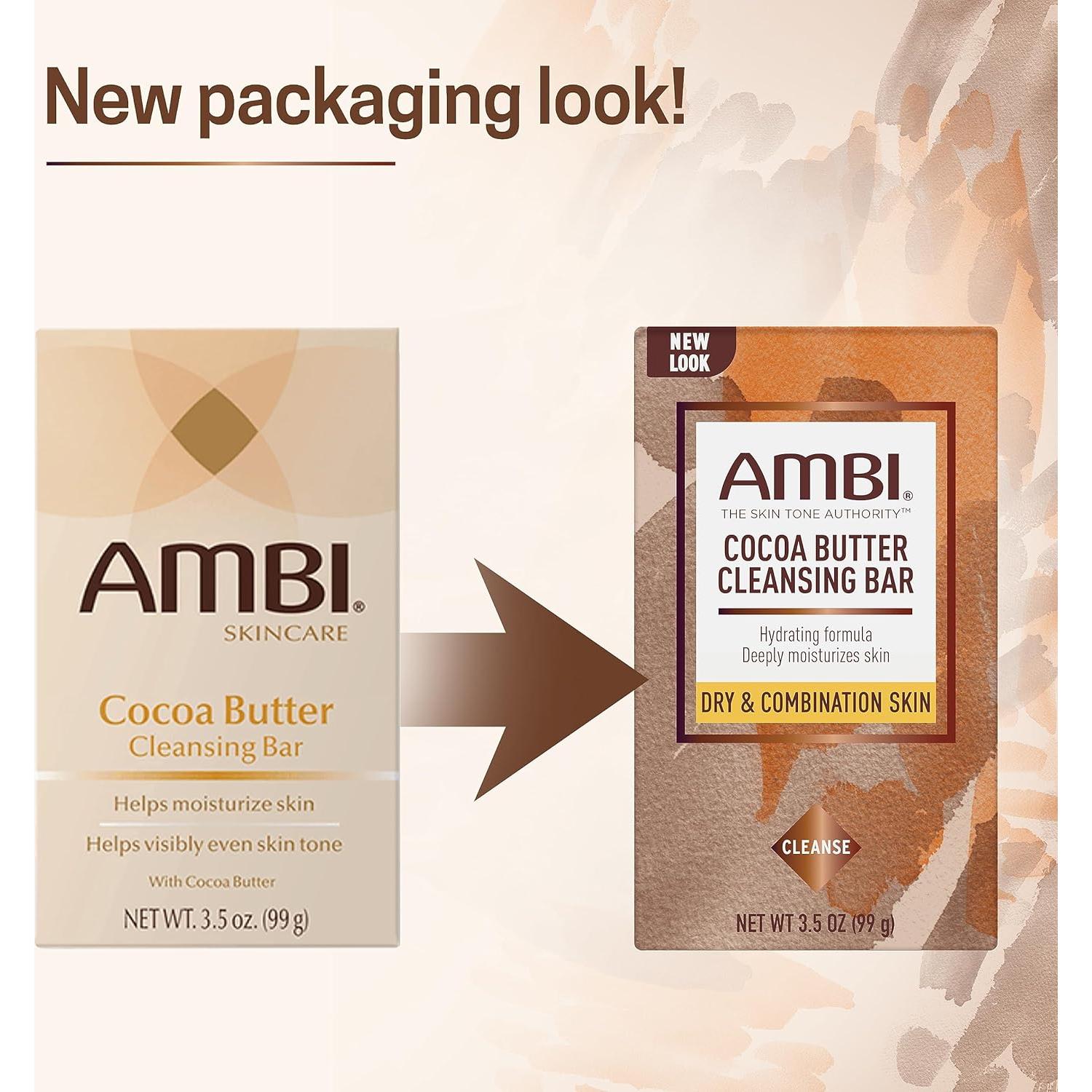 Ambi Cocoa Butter Cleansing Bar, 3.5 Ounce