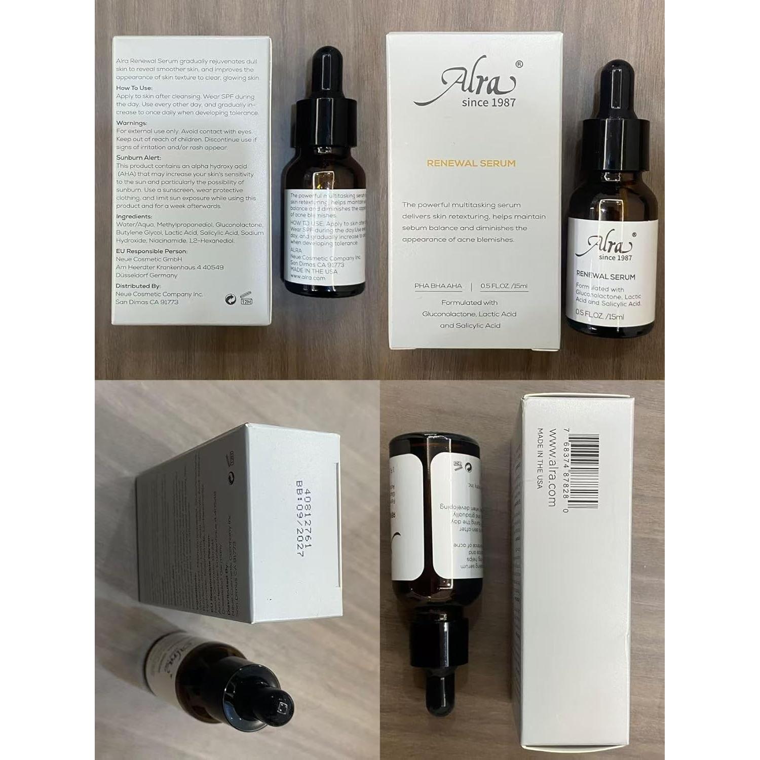 Suero Exfoliante Antienvejecimiento Alra 14.79 ml - Piel Radiante