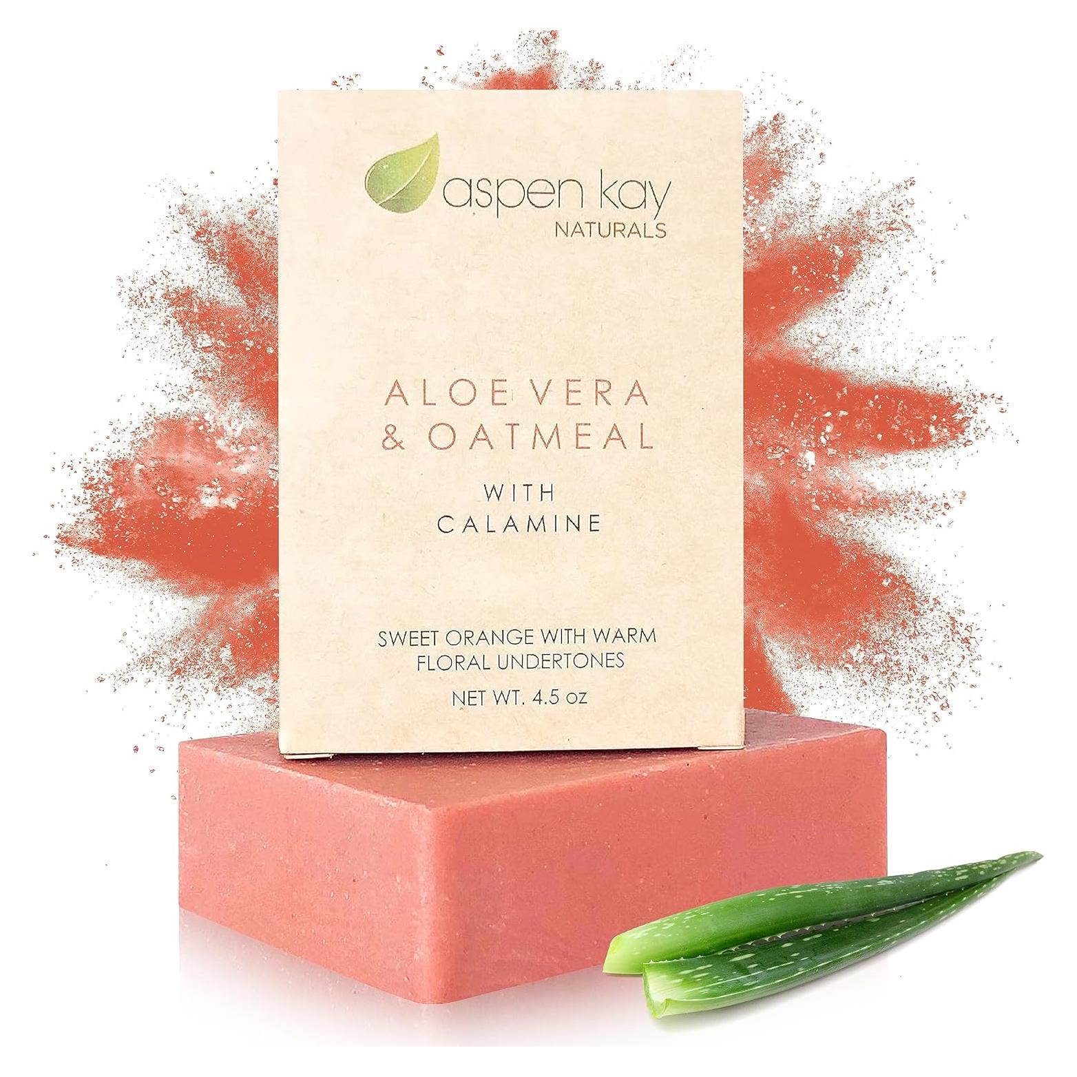 Jabón de Avena y Aloe Vera Aspen Kay Naturals 127 g