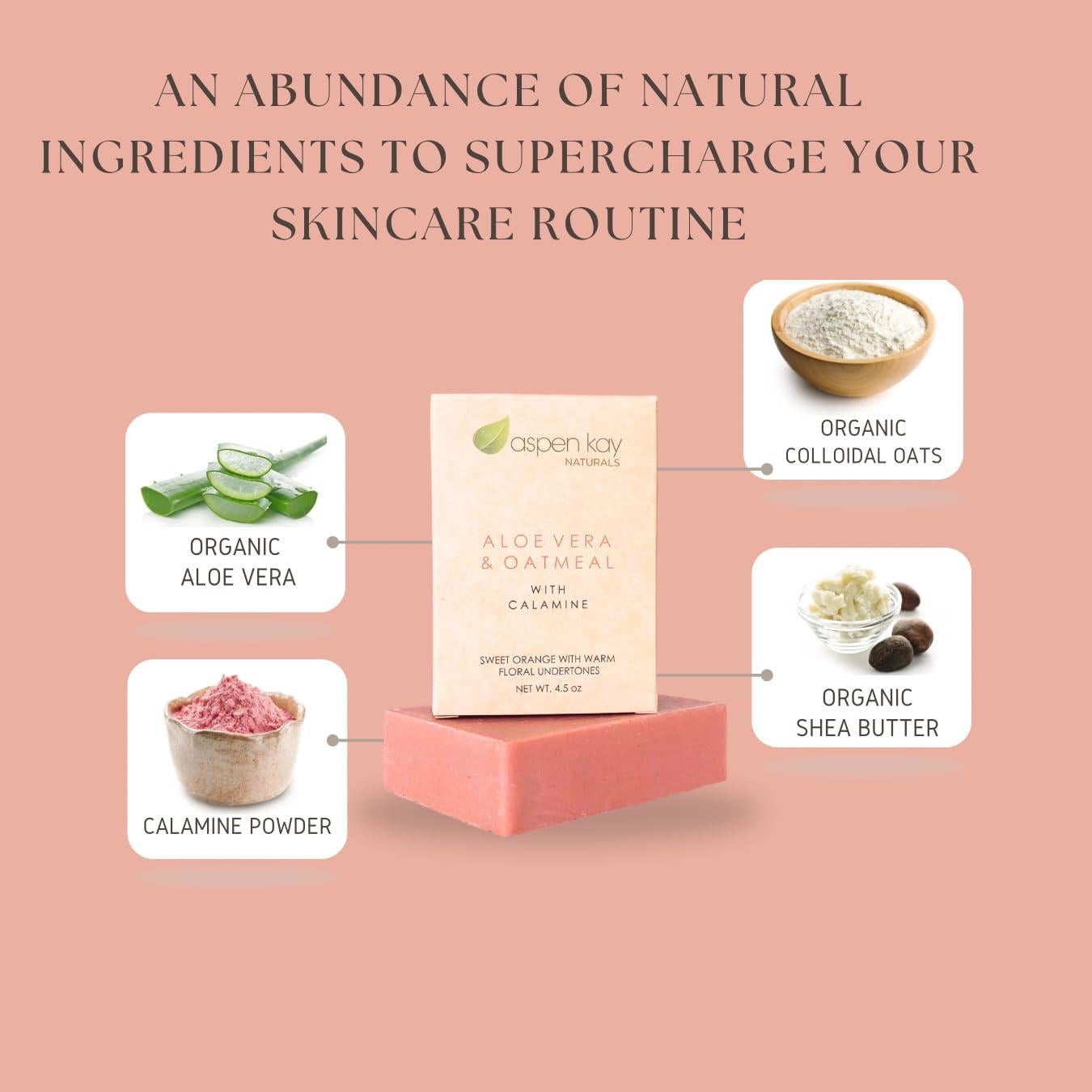 Jabón de Avena y Aloe Vera Aspen Kay Naturals 127 g