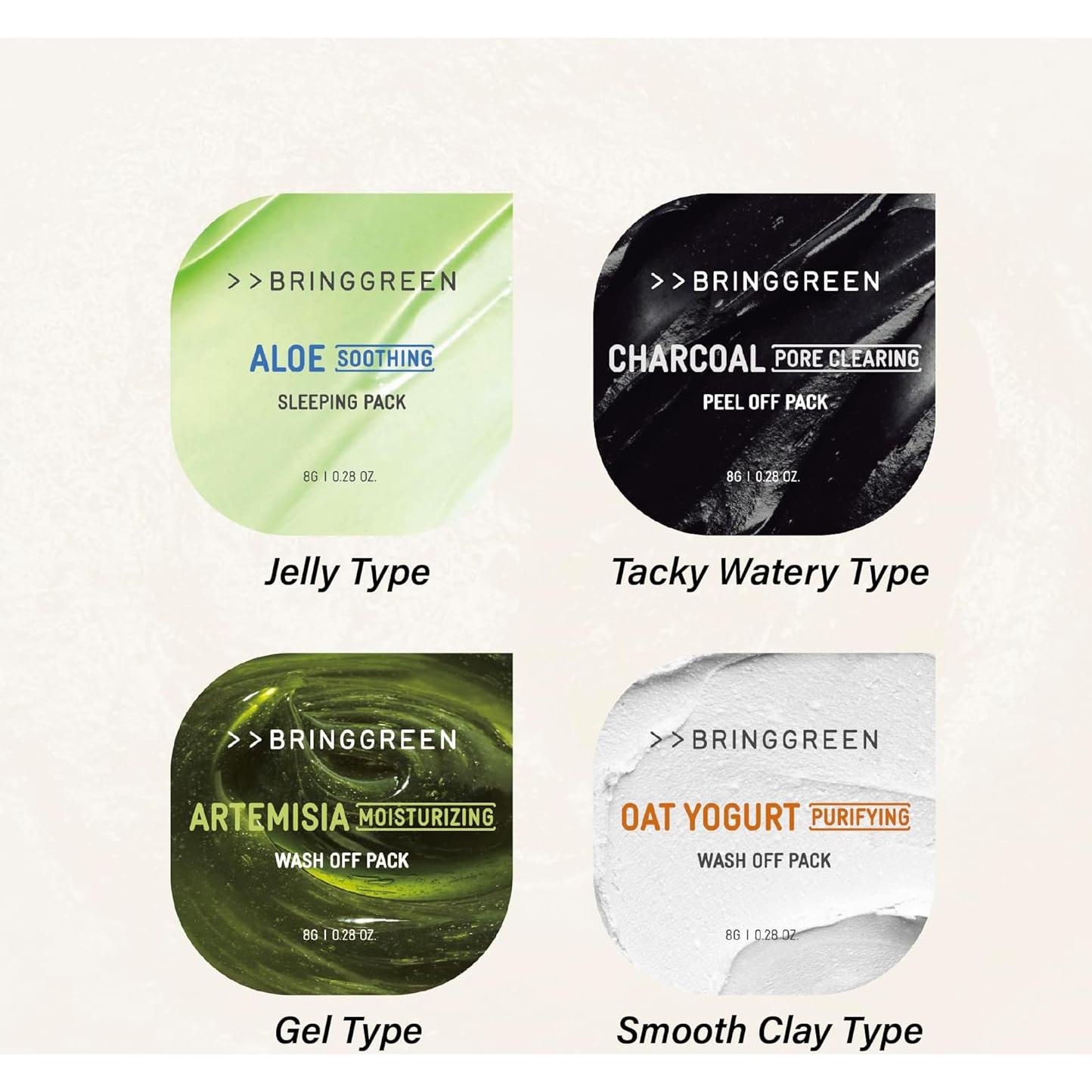 Bolas Frescas de Carbón BRING GREEN - Limpieza Facial Peel-Off