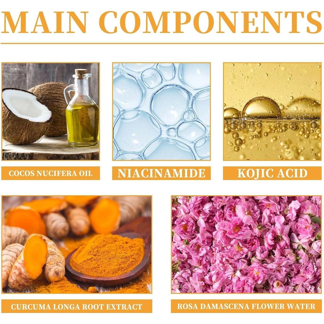 Limpiador Facial Espumoso de Cúrcuma GHTPJ - 100g