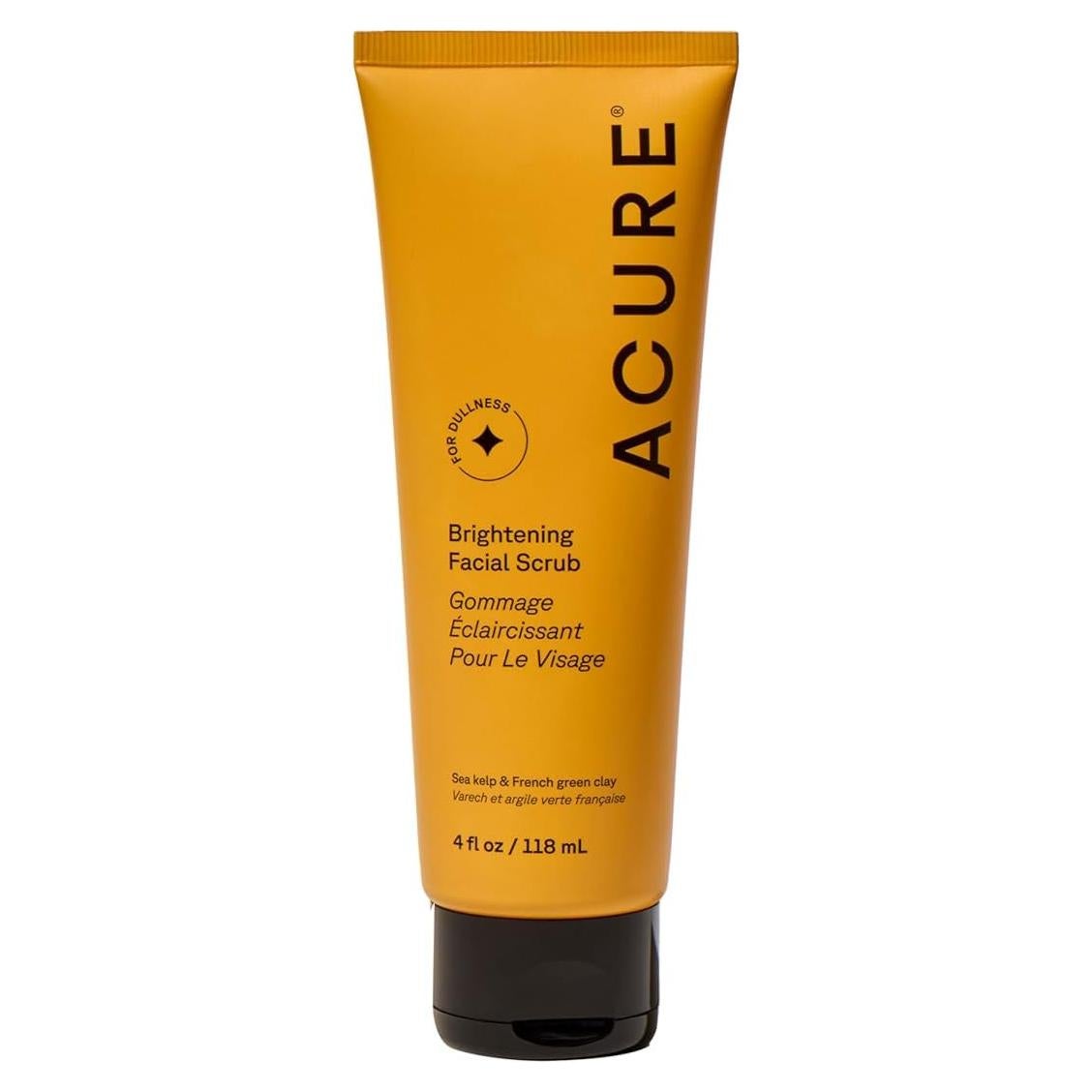 Exfoliante Facial Acure Brightening 118 ml - Limpiador Suave
