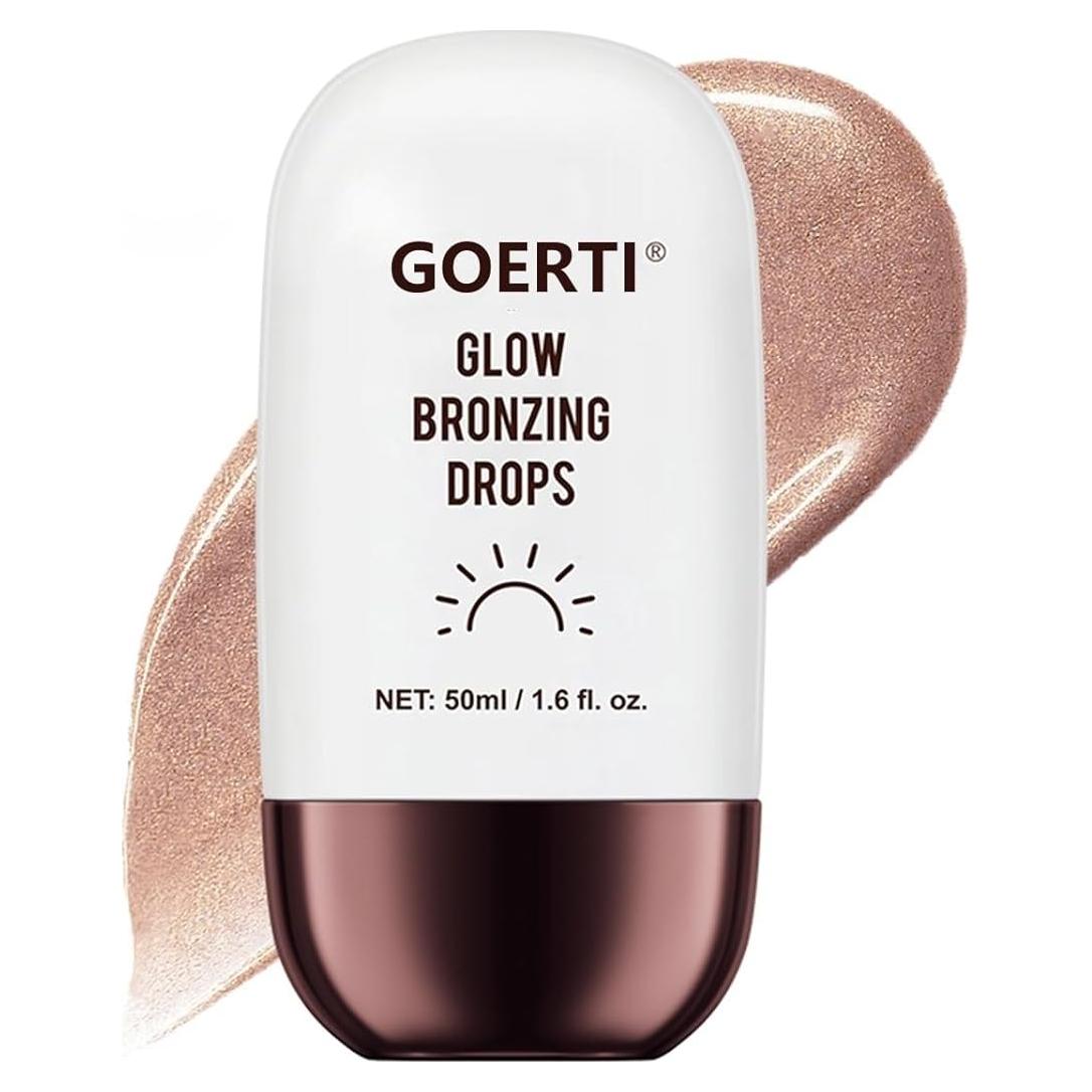 Aceite Brillante Corporal Goerti 50ml - Iluminador Champán