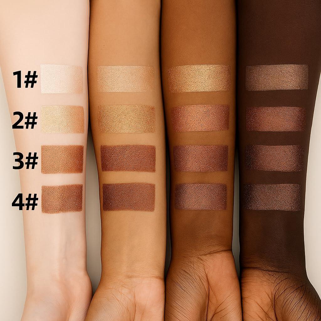 Aceite Brillante Corporal Goerti 50ml - Iluminador Champán