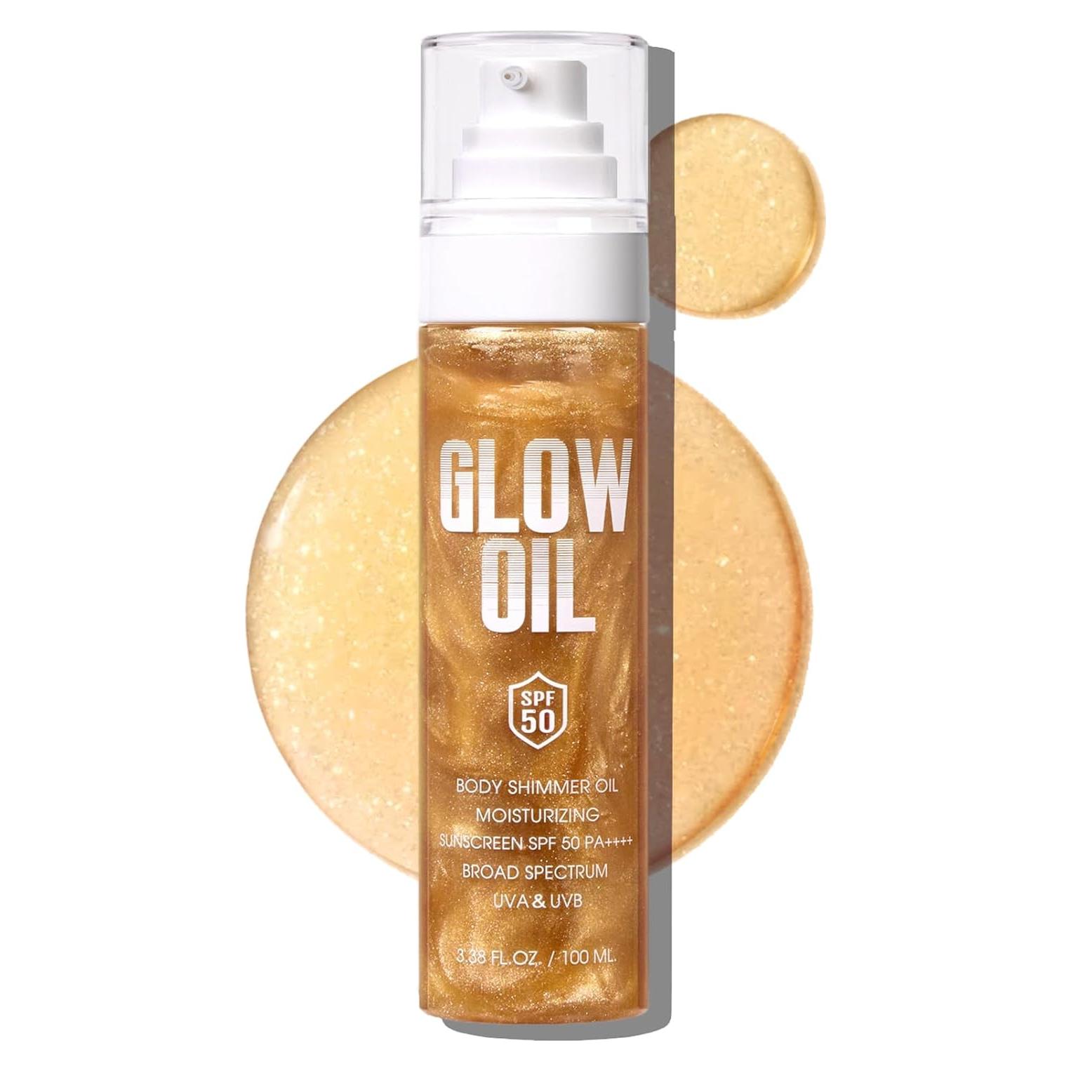 Aceite Brillante Corporal FIVEFULU SPF 50 Hidratante 100 ml