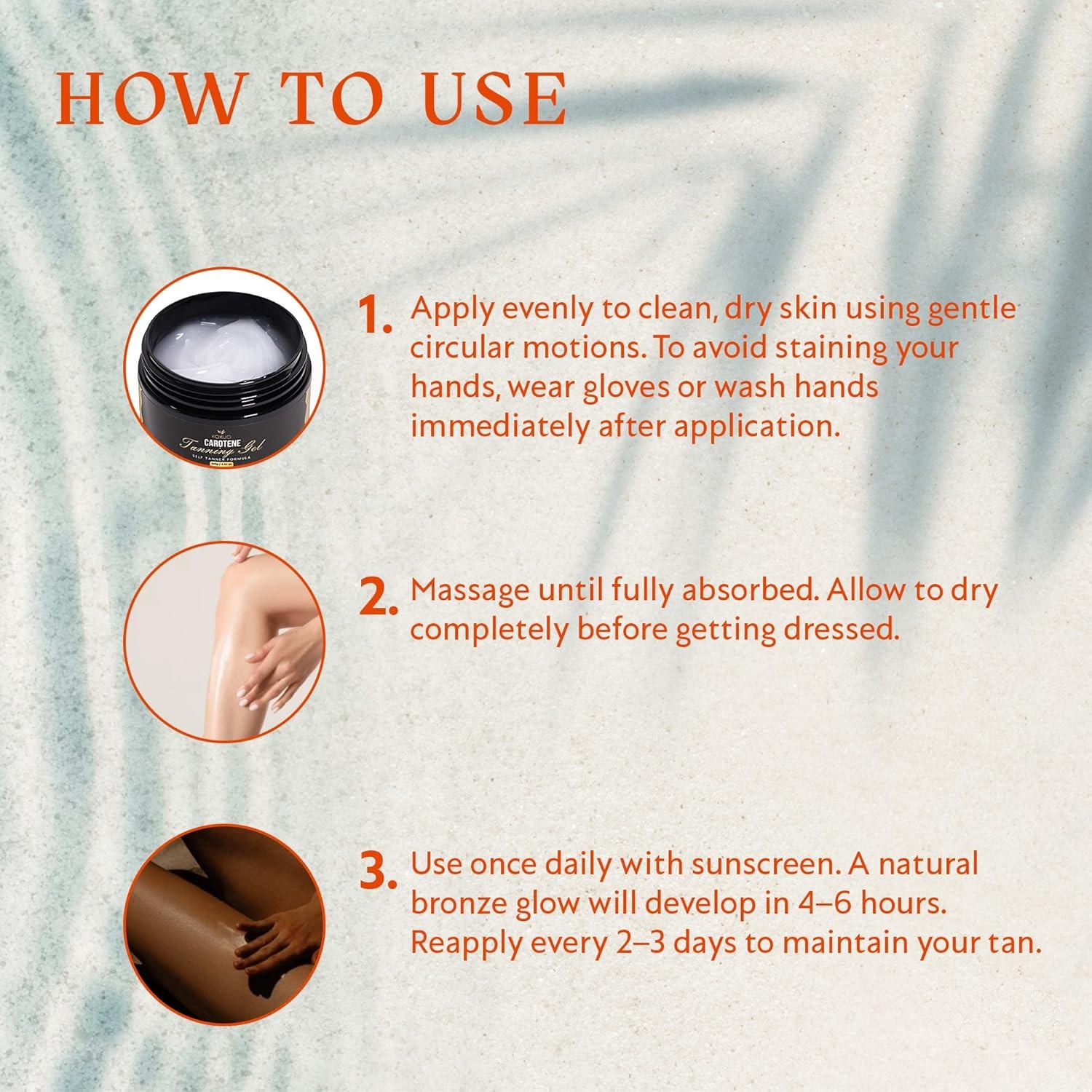 Gel Autobronceador KOXUO 100g - Bronceado Natural Gradual