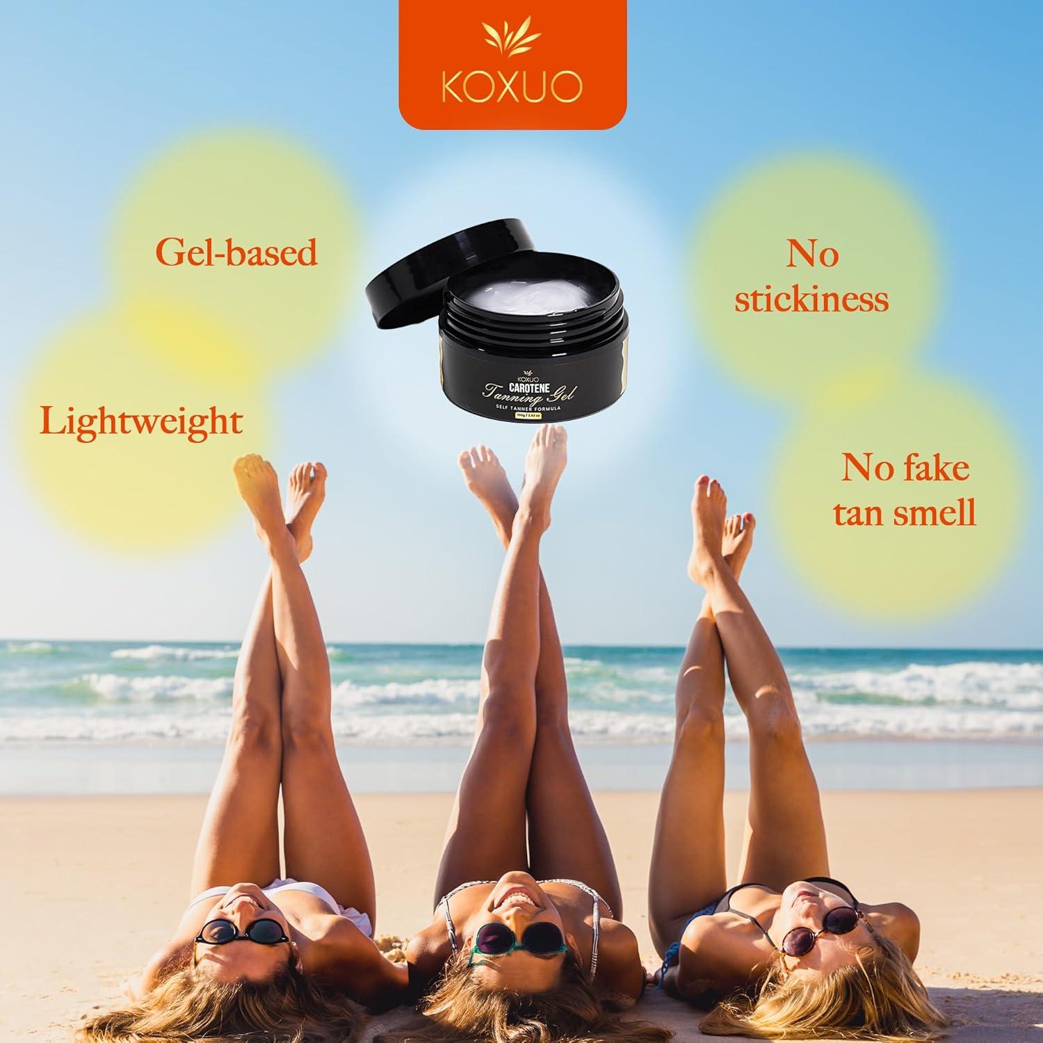 Gel Autobronceador KOXUO 100g - Bronceado Natural Gradual