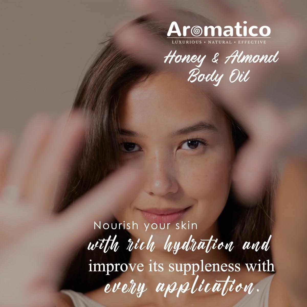 Aceite Corporal Hidratante Afriyana Miel y Almendra 207 ml