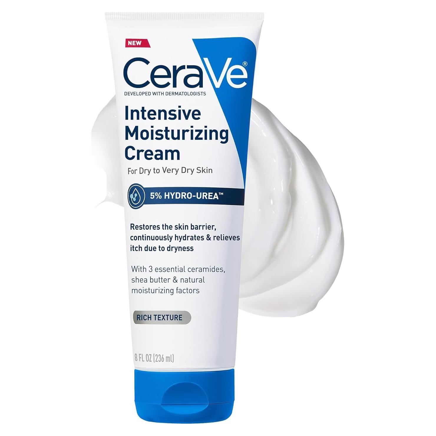 CeraVe Crema Hidratante Intensiva 226.8g Sin Fragancia