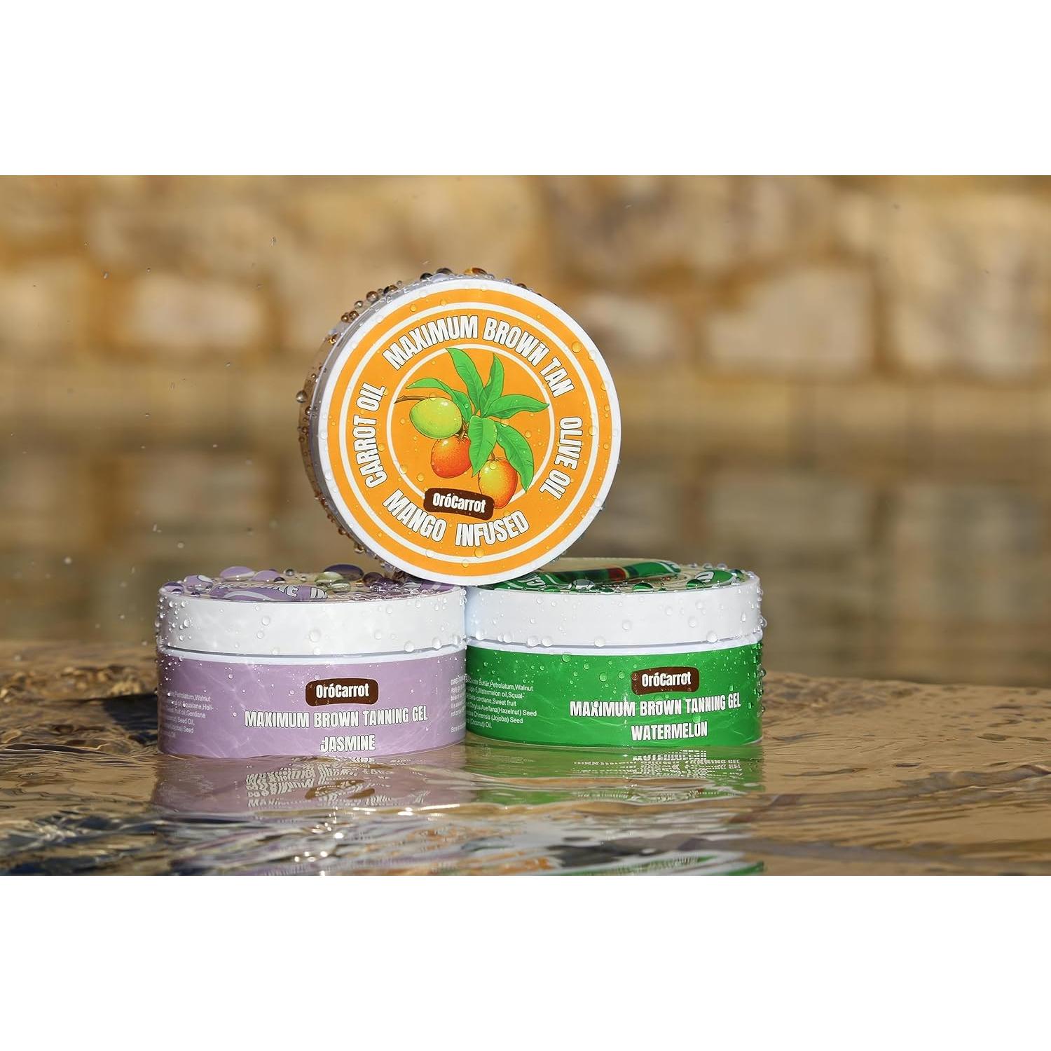 Gel Bronceador Natural OróCarrot Mango - Hidratante y Nutritivo