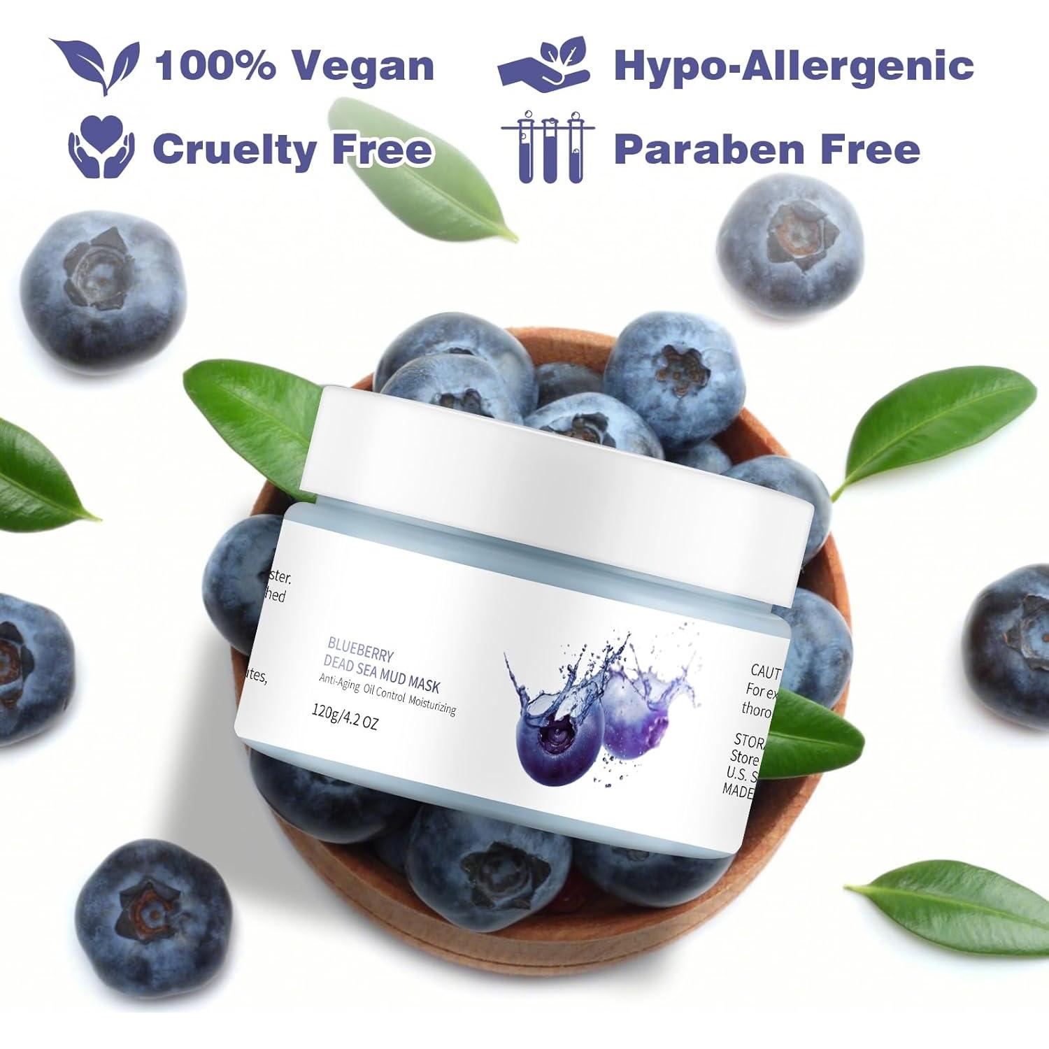 Mascarilla Facial de Arcilla GUOYAOLIFU 28g Antienvejecimiento