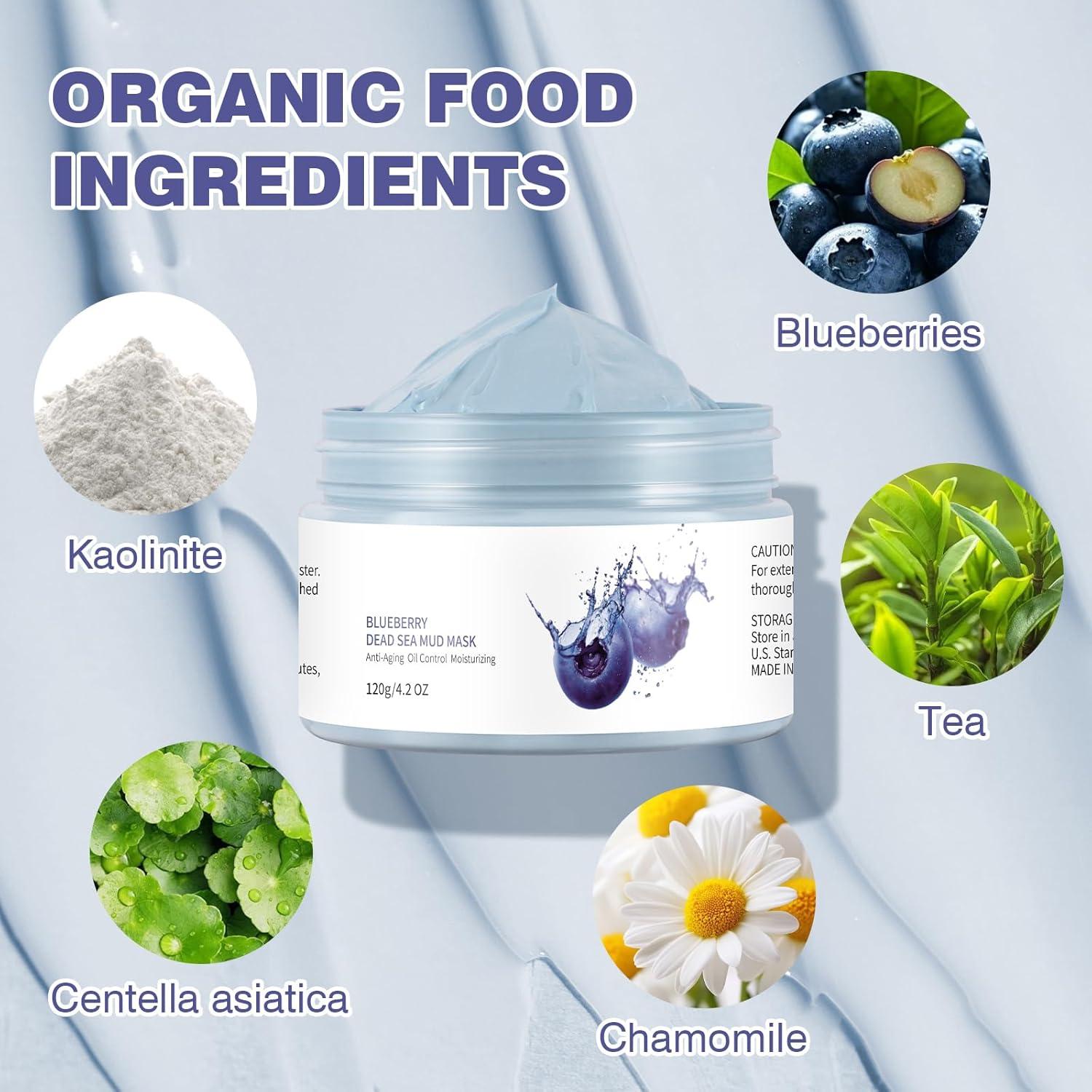 Mascarilla Facial de Arcilla GUOYAOLIFU 28g Antienvejecimiento