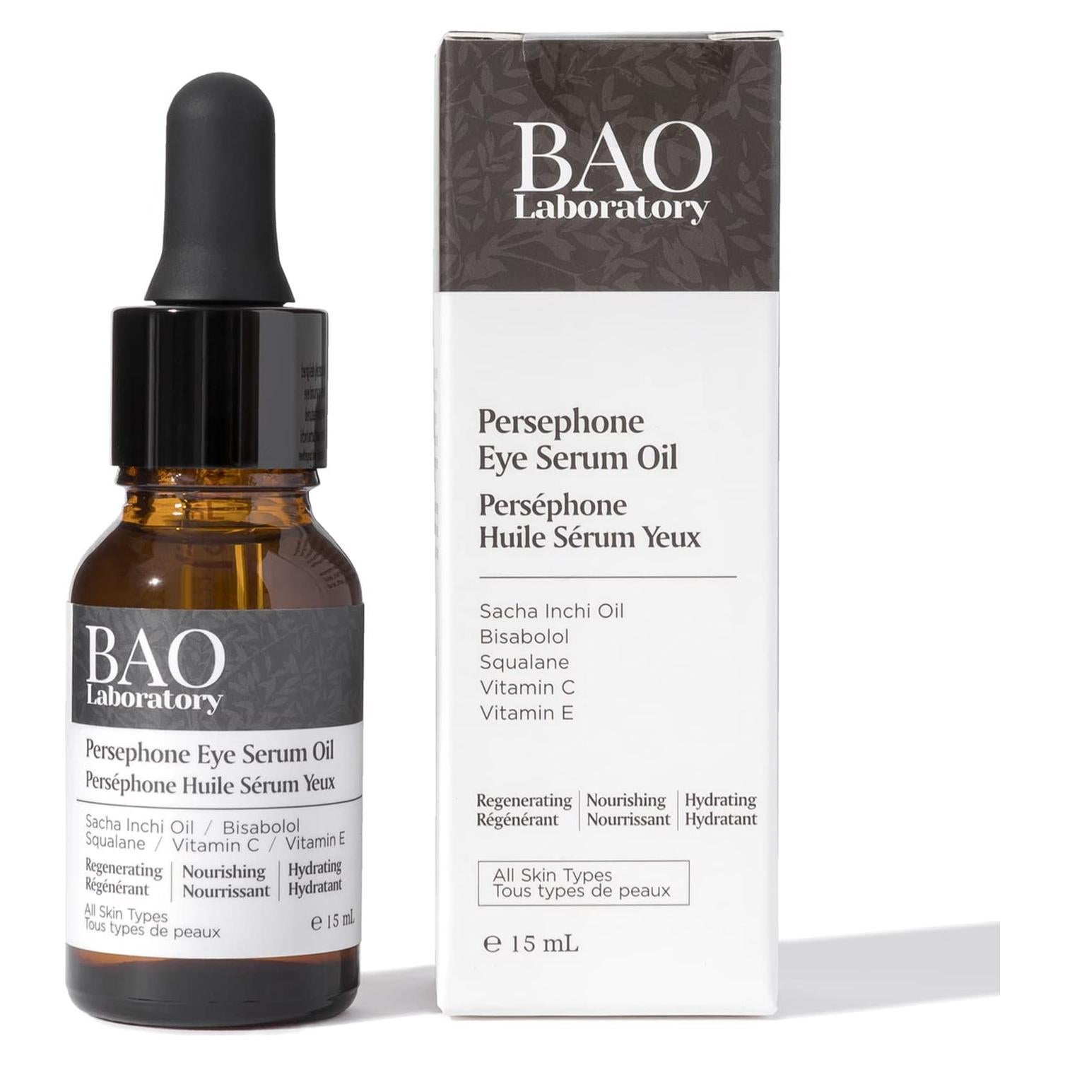 Suero para los Ojos Persephone 15 ML - Aceite Sacha Inchi, Vitaminas C y E