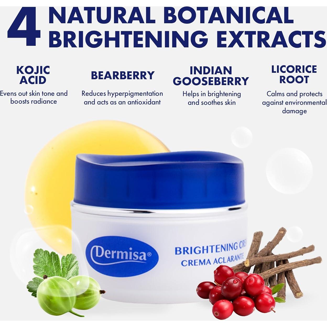 Crema Aclaradora Dermisa 42.5 ml | Ácido Kójico y Extractos Naturales