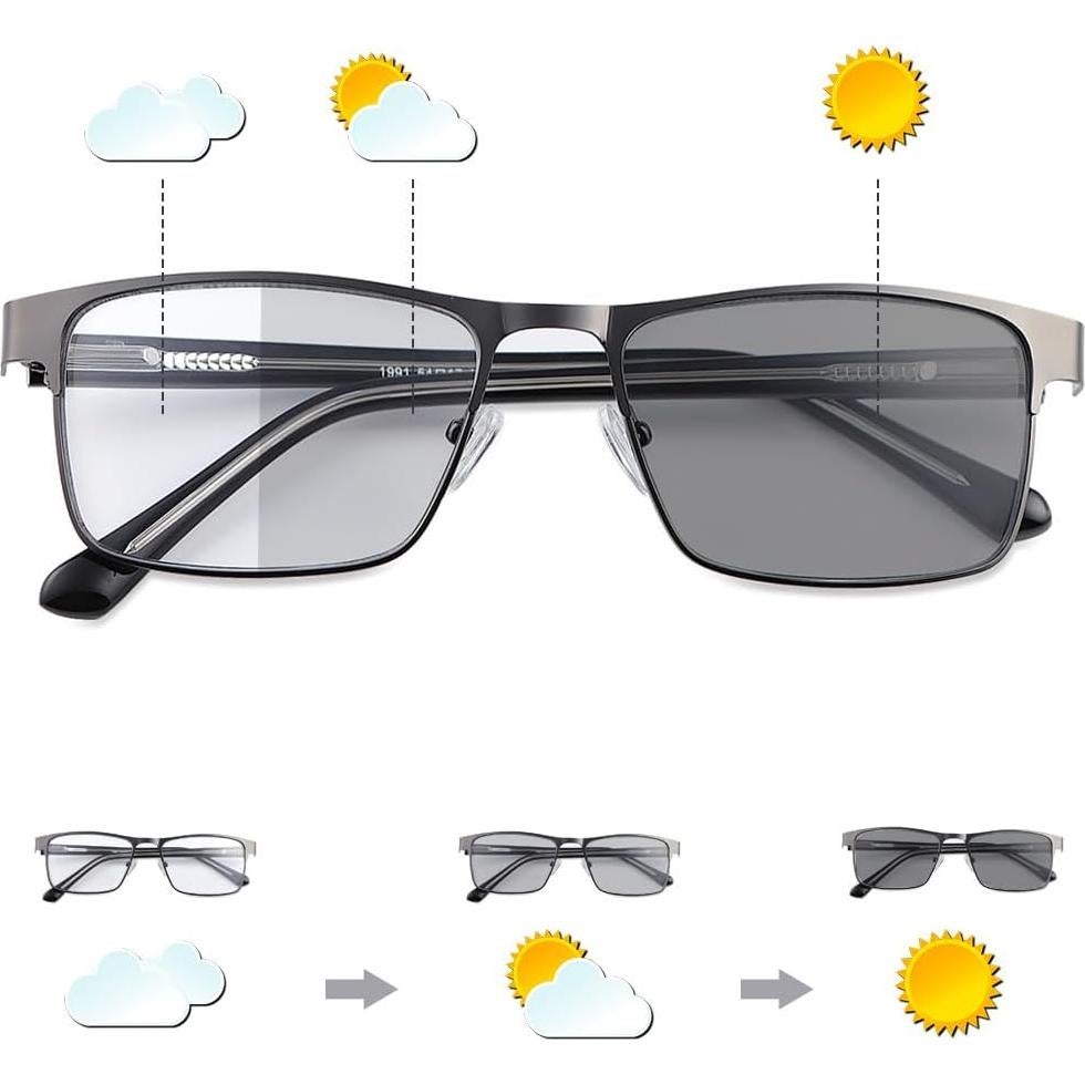 Gafas de Miopía Fotoquímicas Vepiant - UV400 Unisex