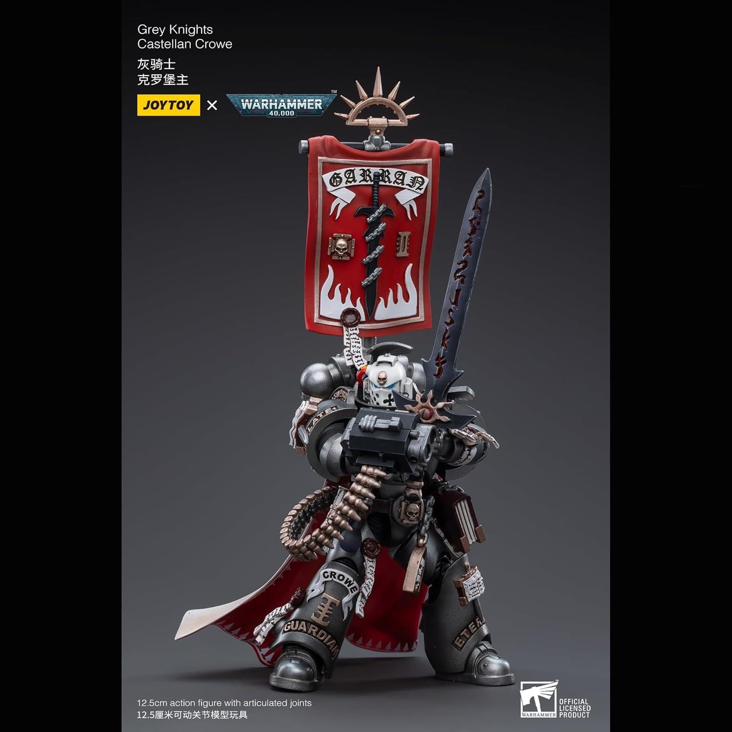 Figura de Acción JOYTOY Warhammer 40,000 Castellan Crowe 20 cm