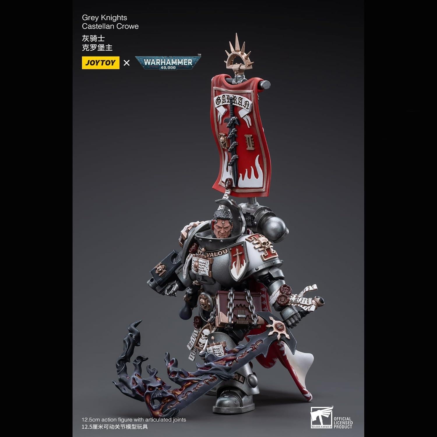 Figura de Acción JOYTOY Warhammer 40,000 Castellan Crowe 20 cm