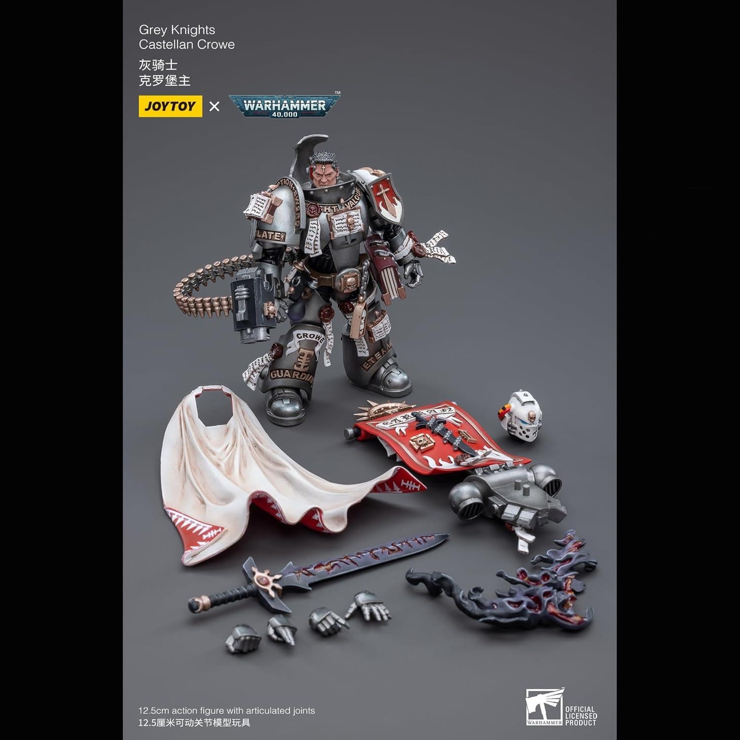Figura de Acción JOYTOY Warhammer 40,000 Castellan Crowe 20 cm