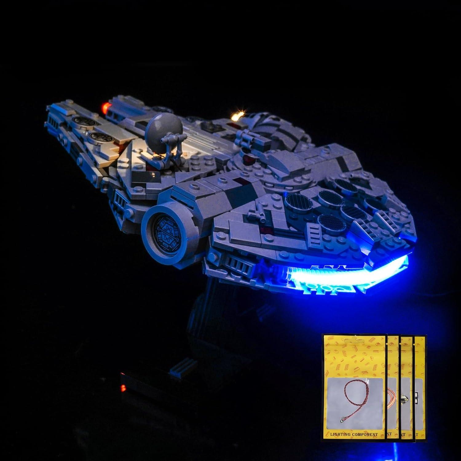 Kit de Luz LED Hilighting para Lego Halcón Milenario 75375