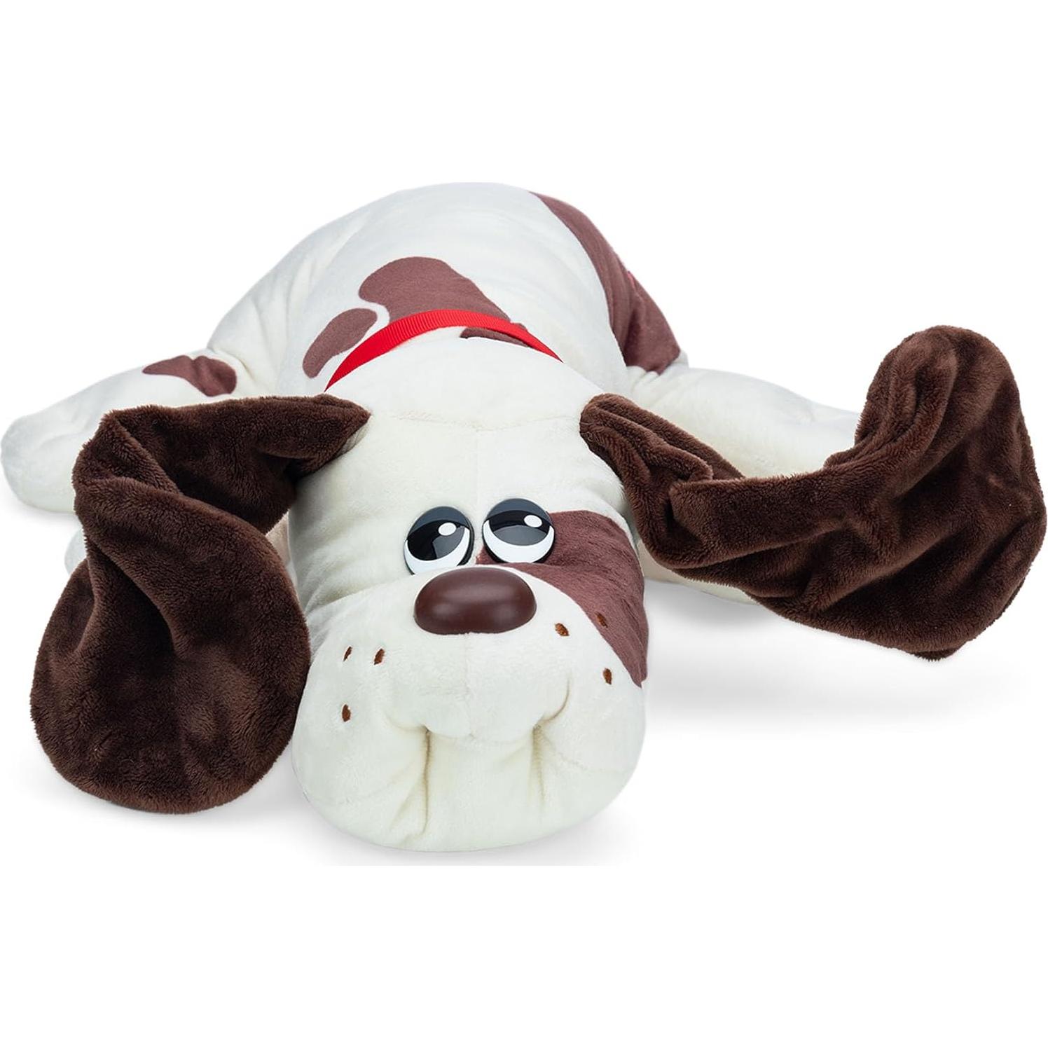 Perrito Pound Clásico Crema con Manchas Marrones 36 cm