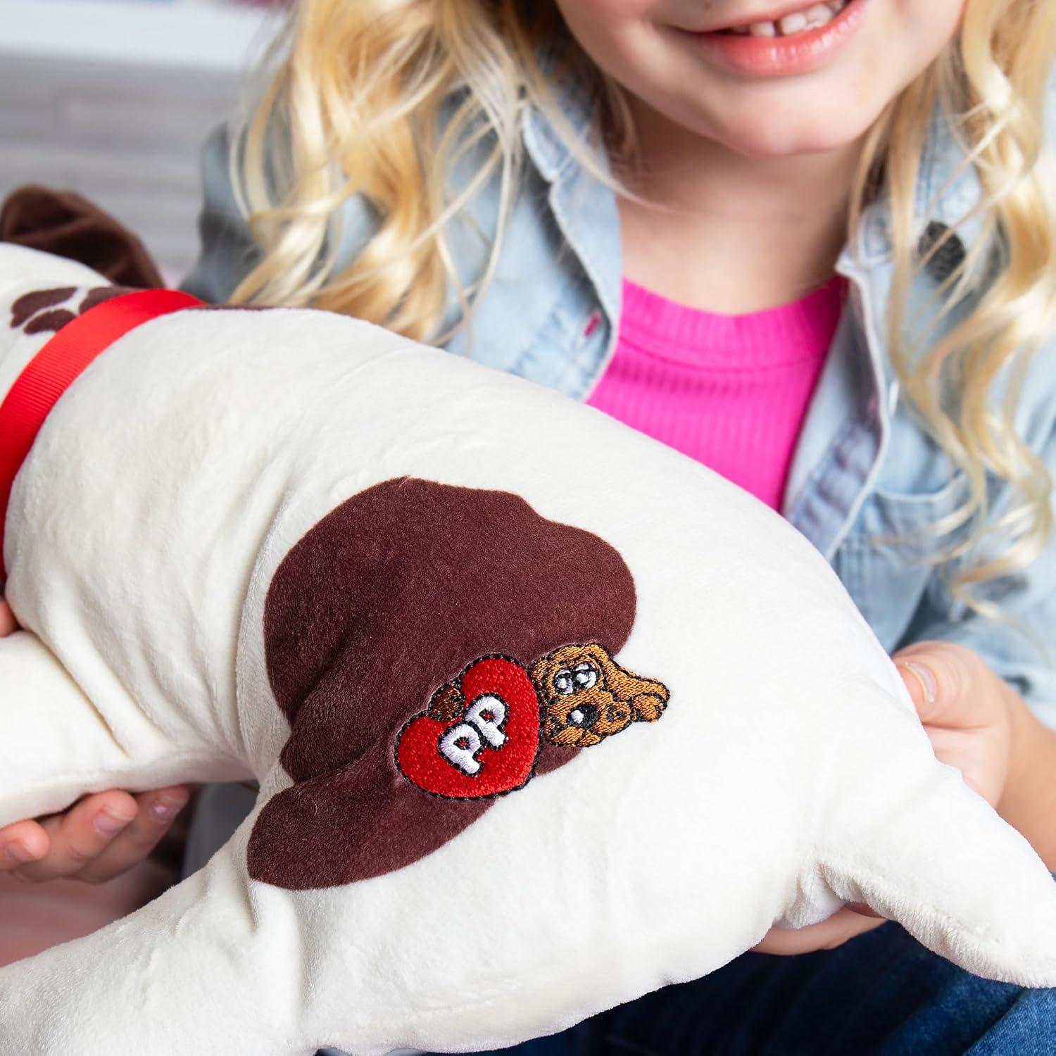 Perrito Pound Clásico Crema con Manchas Marrones 36 cm