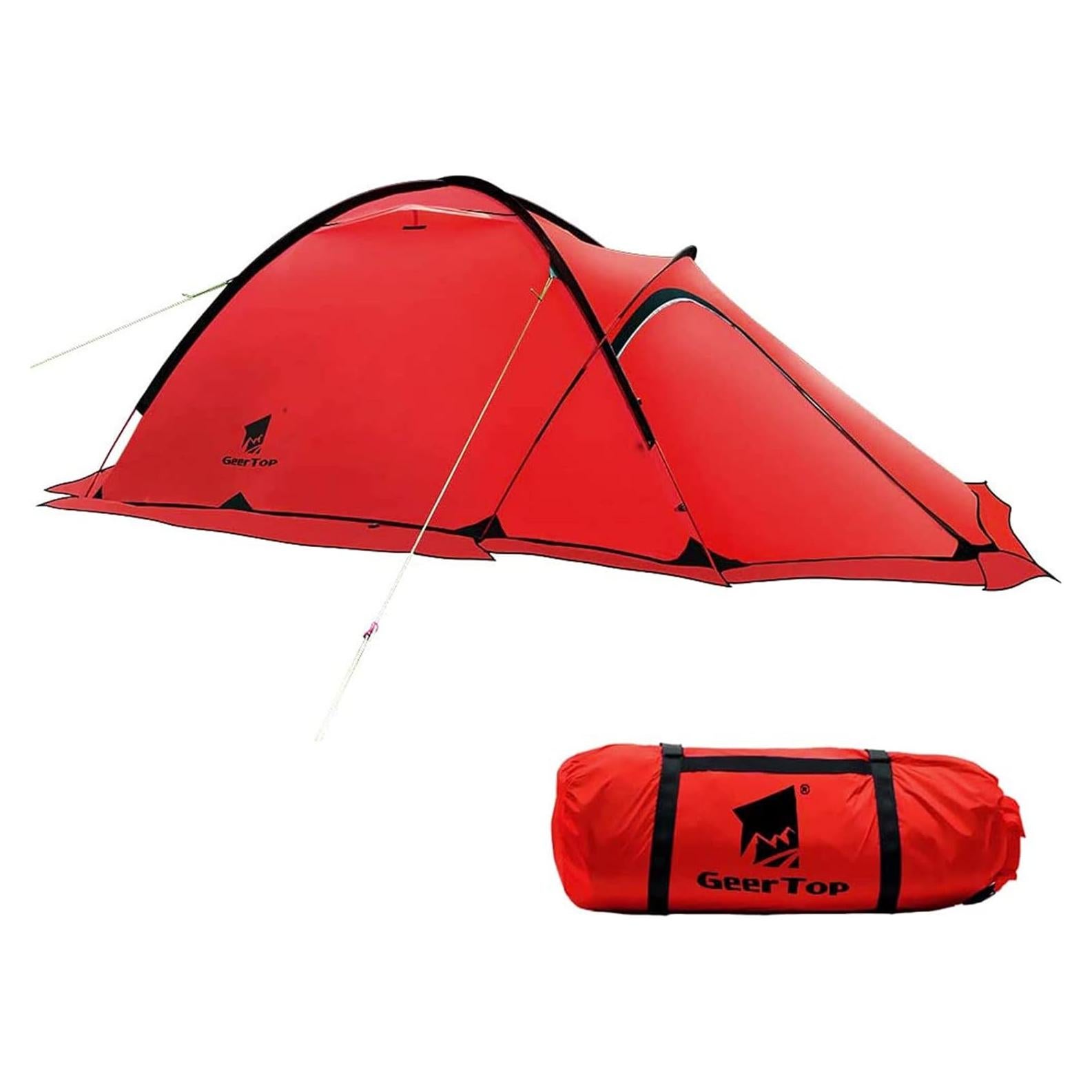 Tienda de Camping Geertop para 2 Personas 4 Estaciones