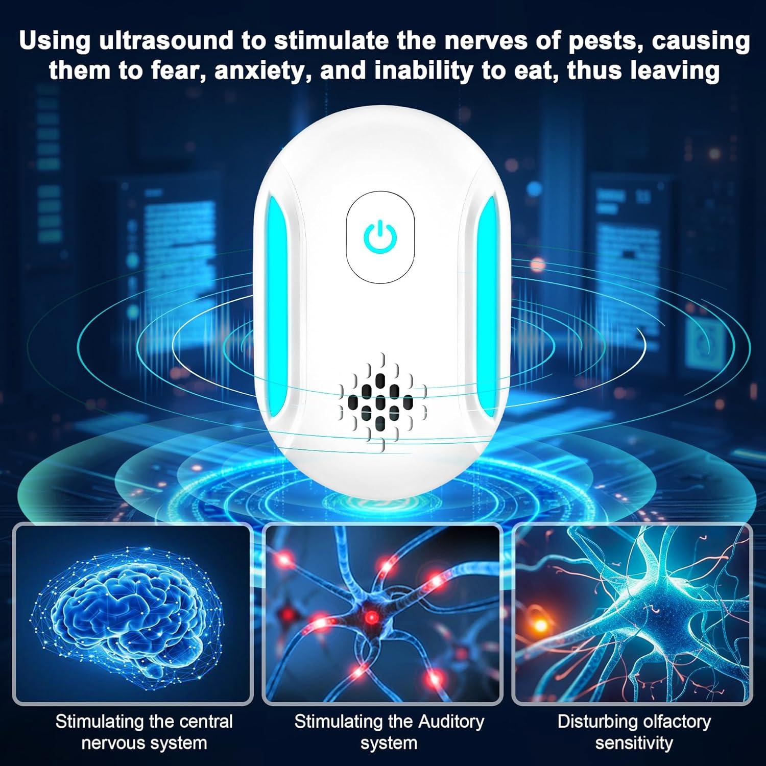 Repelente Electrónico de Insectos Ultrasonido Gotrays HK-312