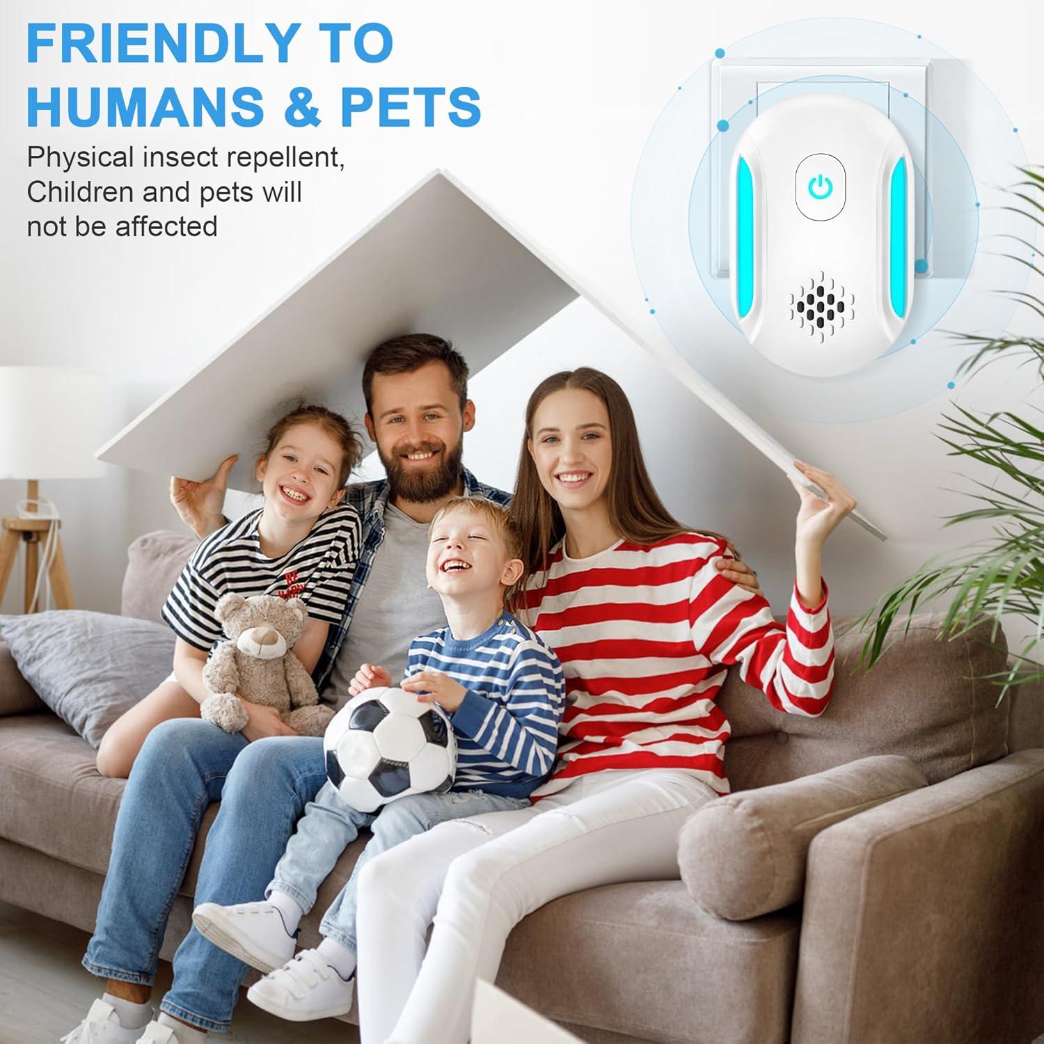 Repelente Electrónico de Insectos Ultrasonido Gotrays HK-312