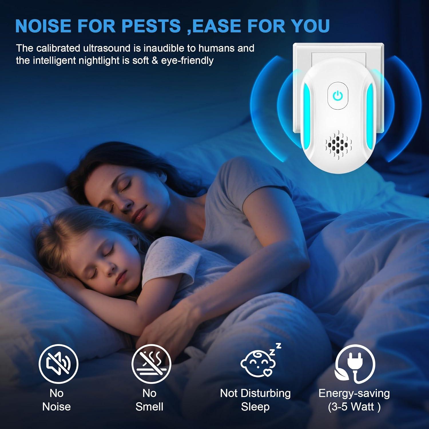 Repelente Electrónico de Insectos Ultrasonido Gotrays HK-312