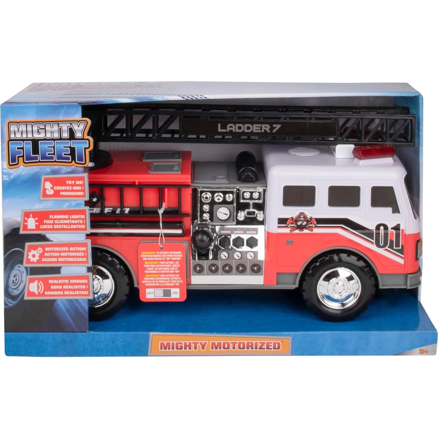 Camión de Bomberos Motorizado FUNRISE con Escalera Extensible