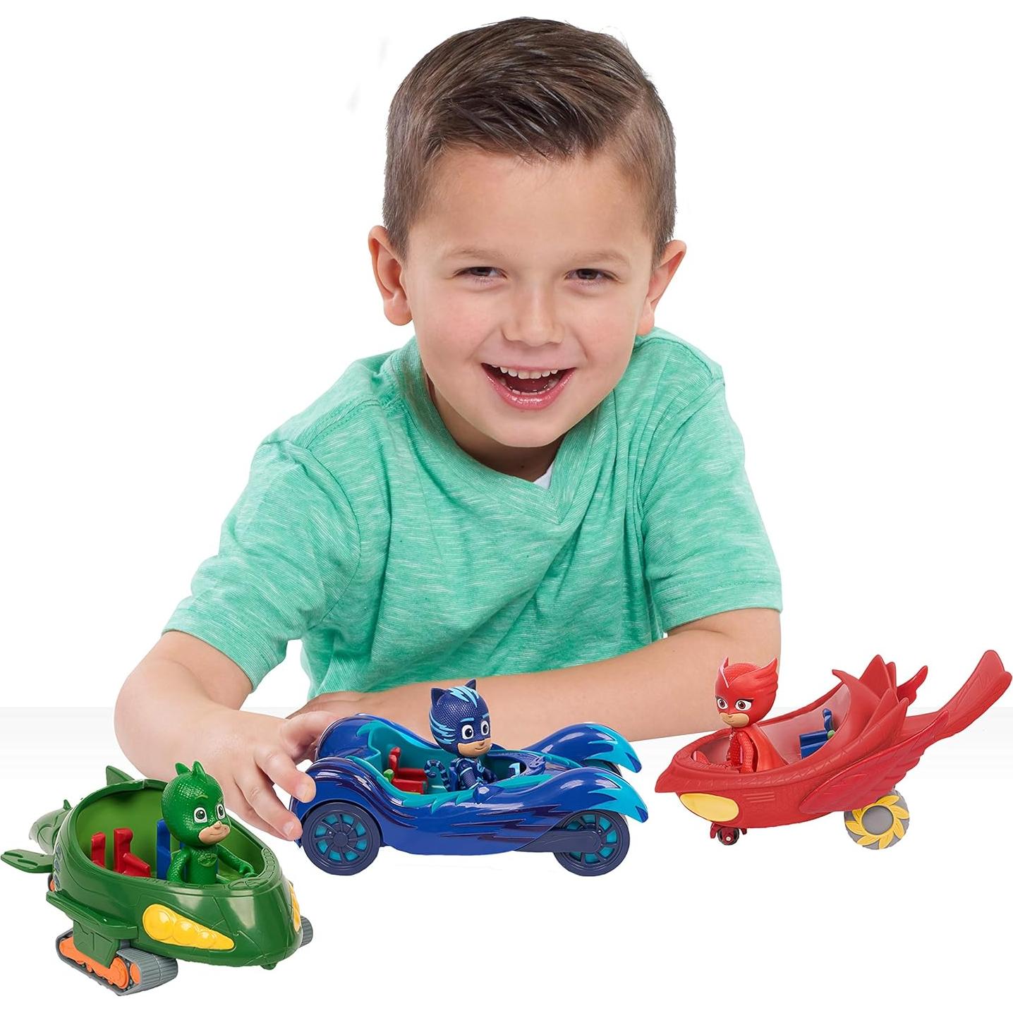 Vehículo PJ Masks Just Play Catboy Auto de Gato 7.62 cm