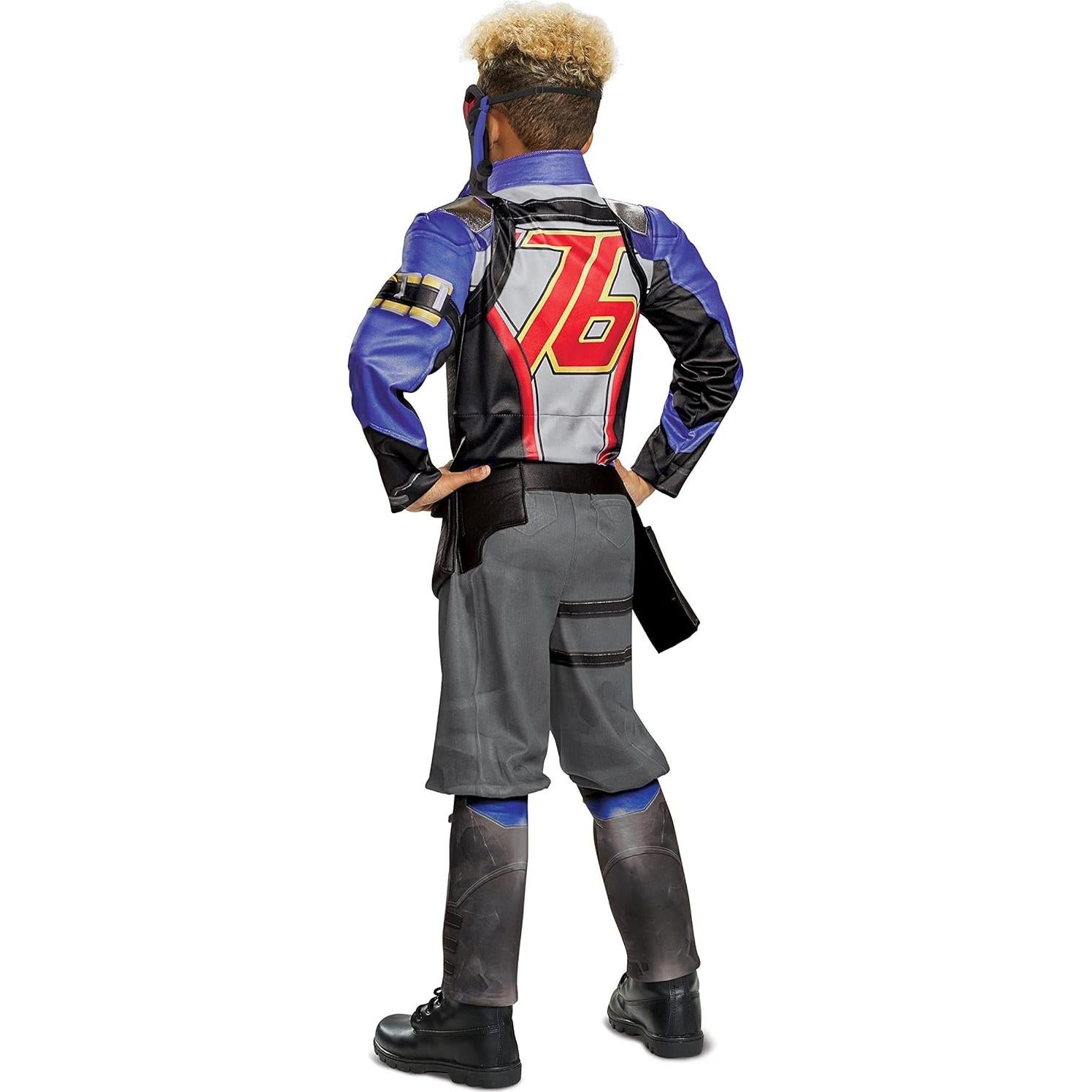 Disfraz niño Soldado: 76 Overwatch Licencia Oficial 4-6 años