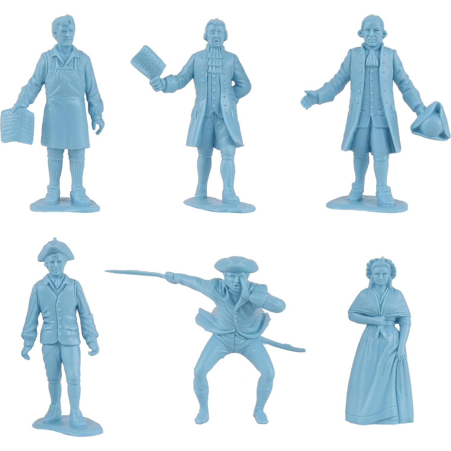 Juego de Figuras BMC El Paseo de Medianoche Paul Revere 21 Piezas