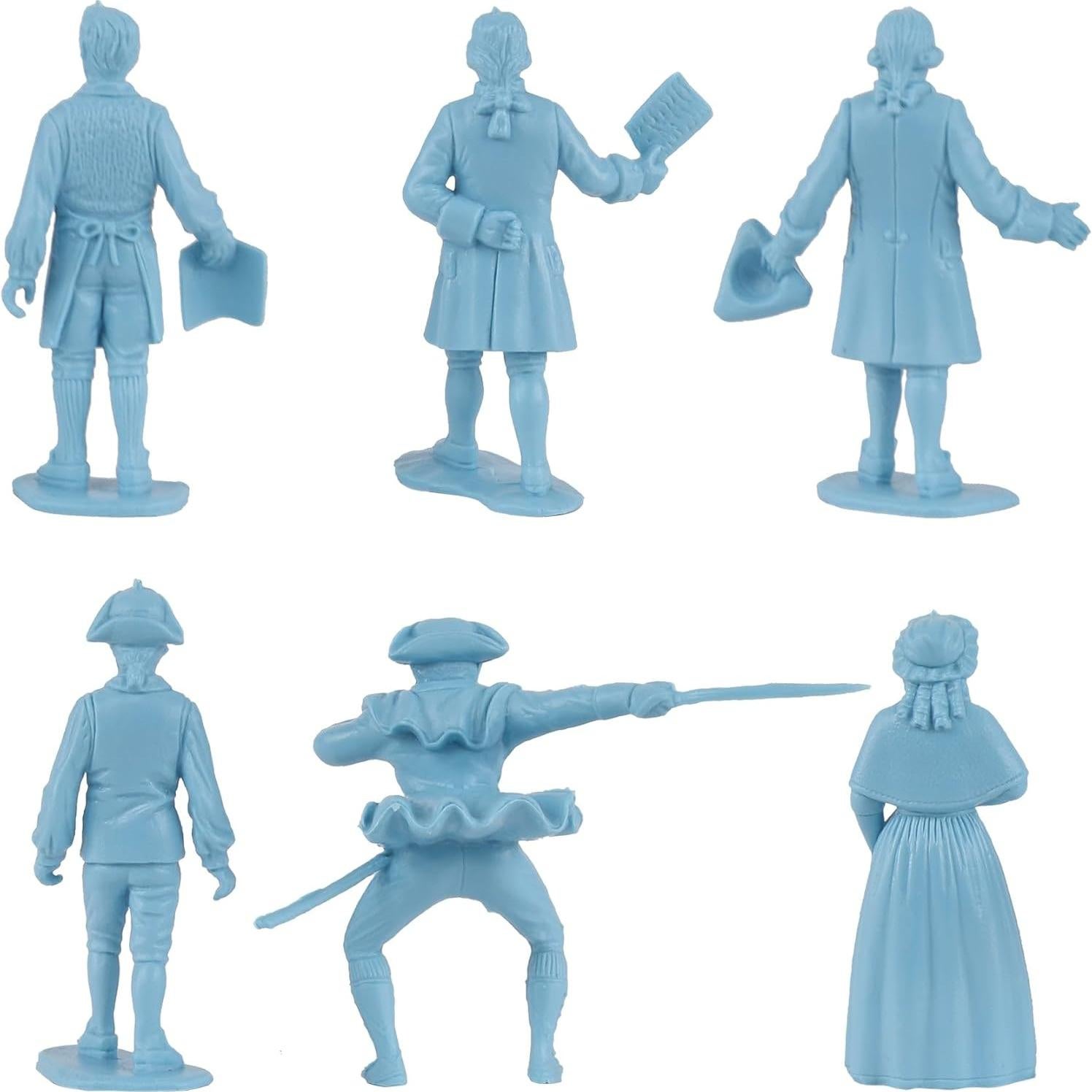 Juego de Figuras BMC El Paseo de Medianoche Paul Revere 21 Piezas