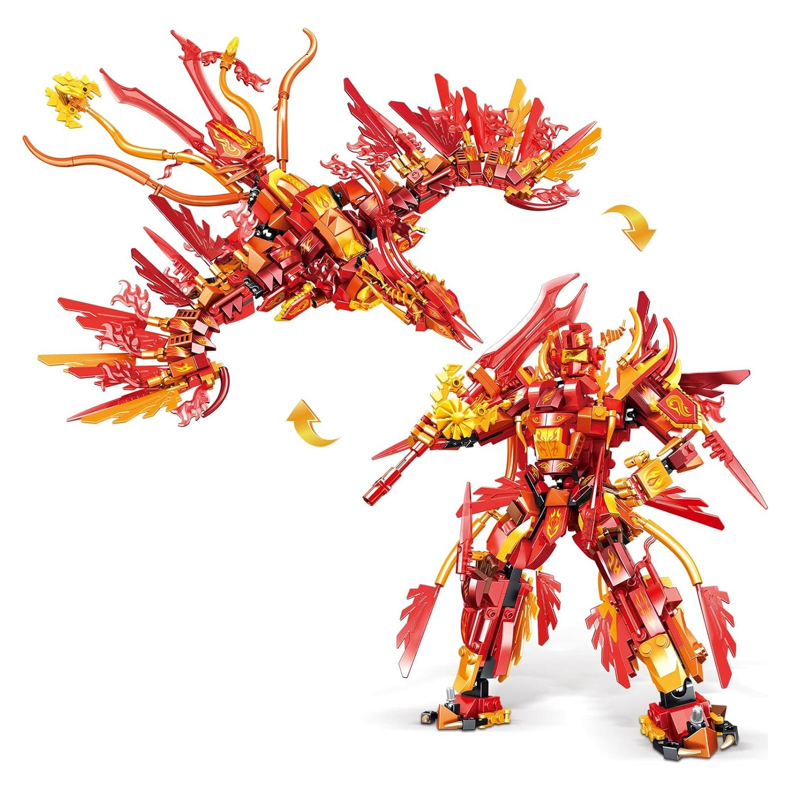 Juego de Construcción Robot Mecha Fénix 599 Piezas HSANHE