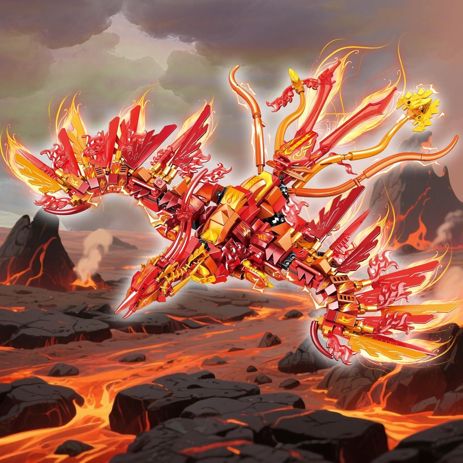 Juego de Construcción Robot Mecha Fénix 599 Piezas HSANHE